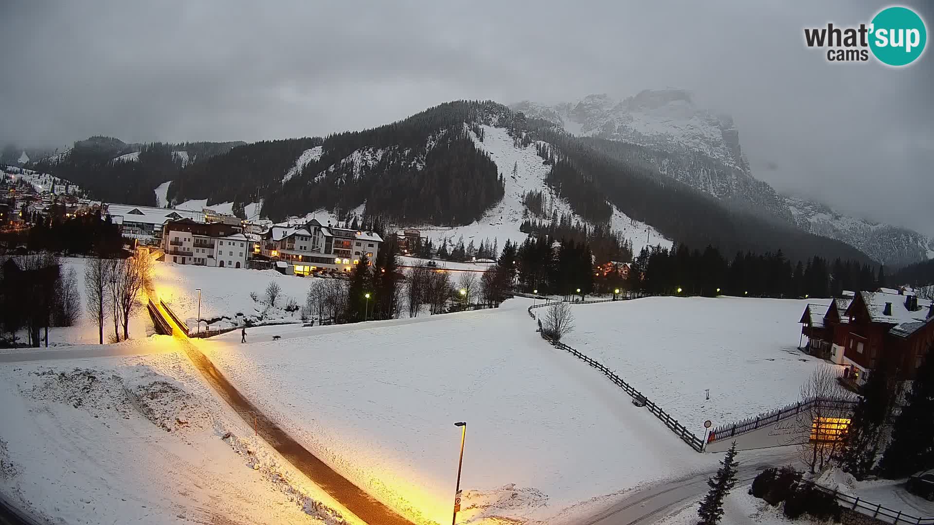 Camera en vivo Corvara | Vistas espectaculares del Grupo Sella