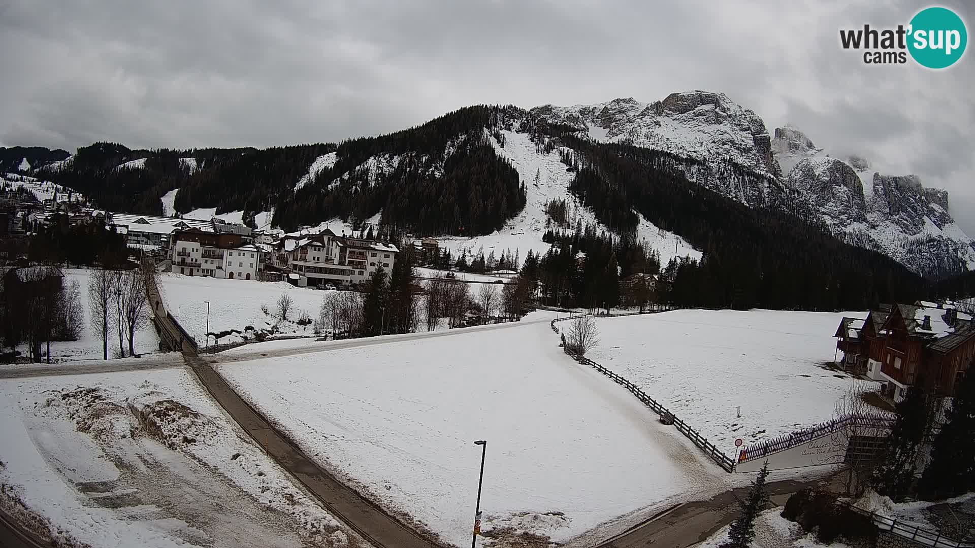 Corvara webcam | Spektakuläre Ausblicke auf die Sellagruppe