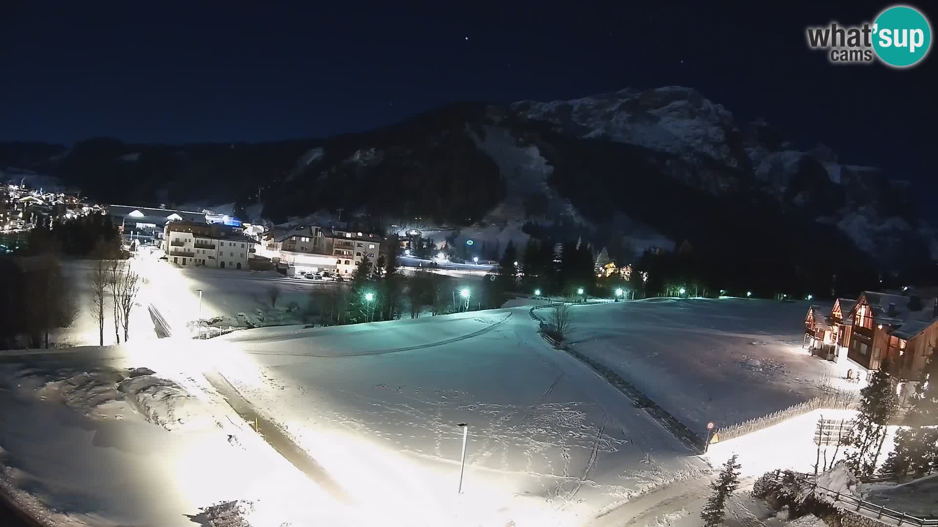 Webcam Corvara | Vista spettacolare Gruppo del Sella