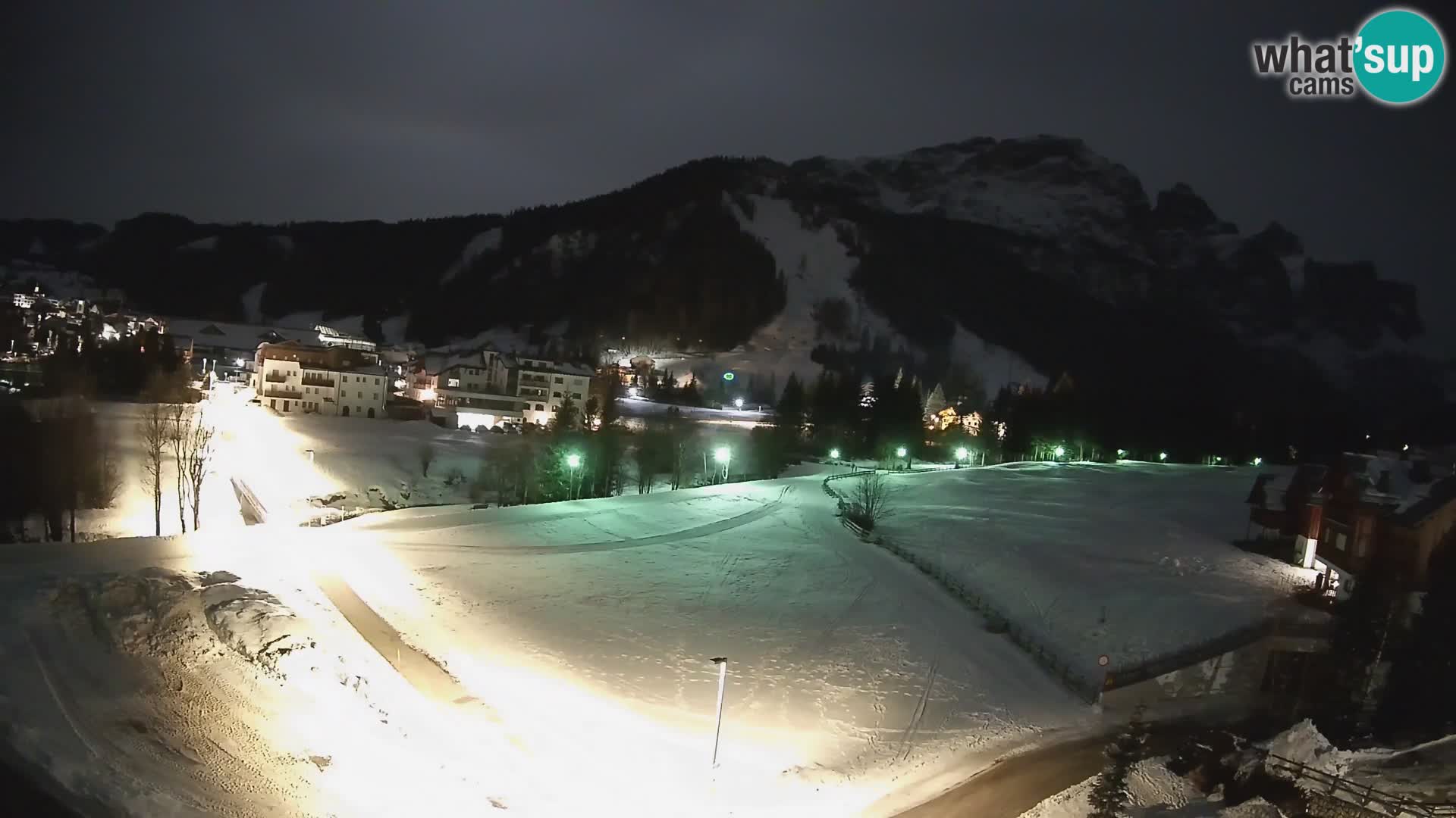 Webcam Corvara in Badia: Spectacular Views of the Sella Group