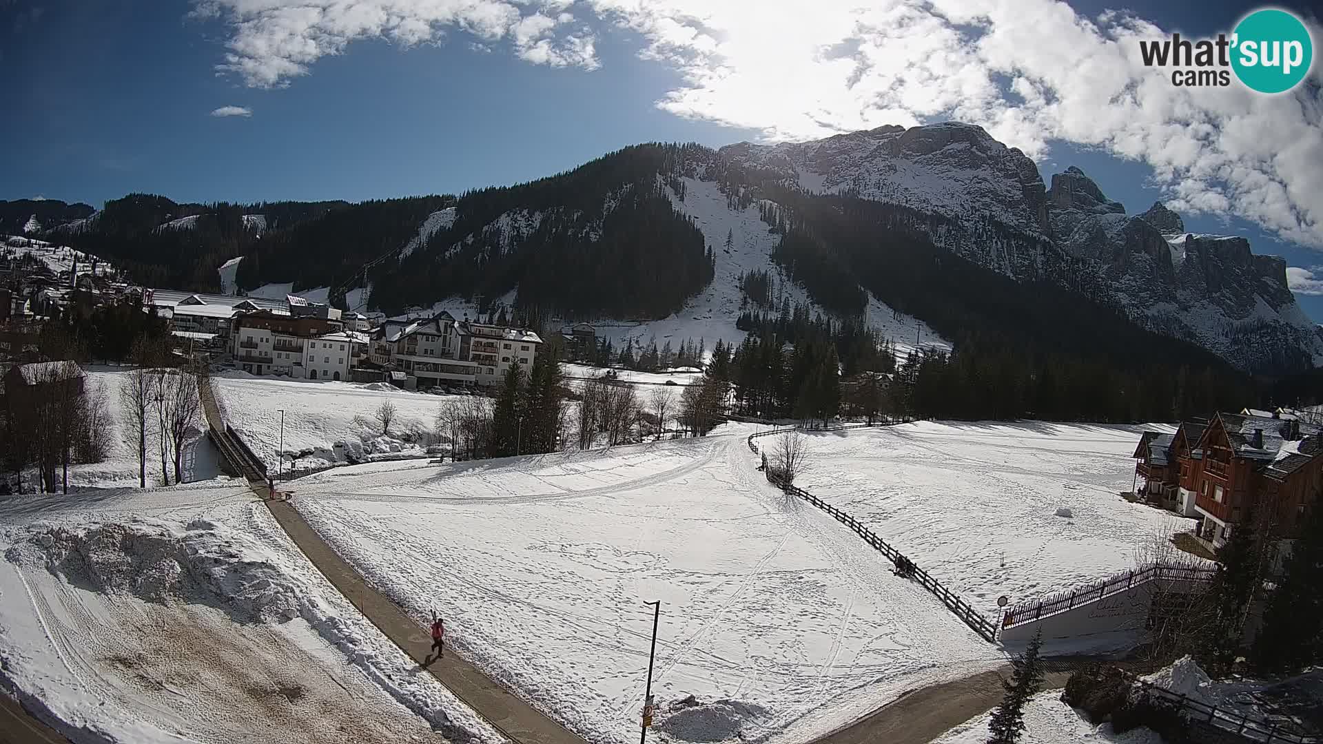 Corvara webcam | Spektakuläre Ausblicke auf die Sellagruppe