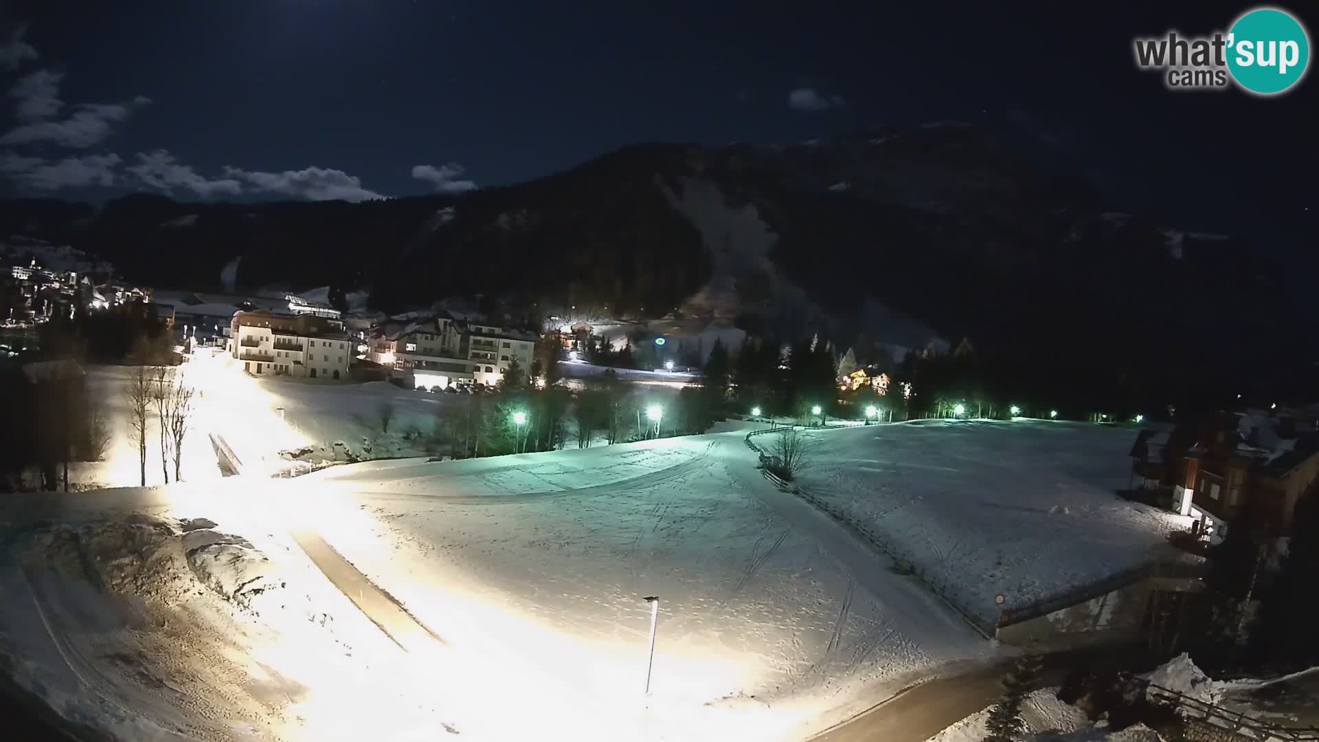 Webcam Corvara | Vista spettacolare Gruppo del Sella