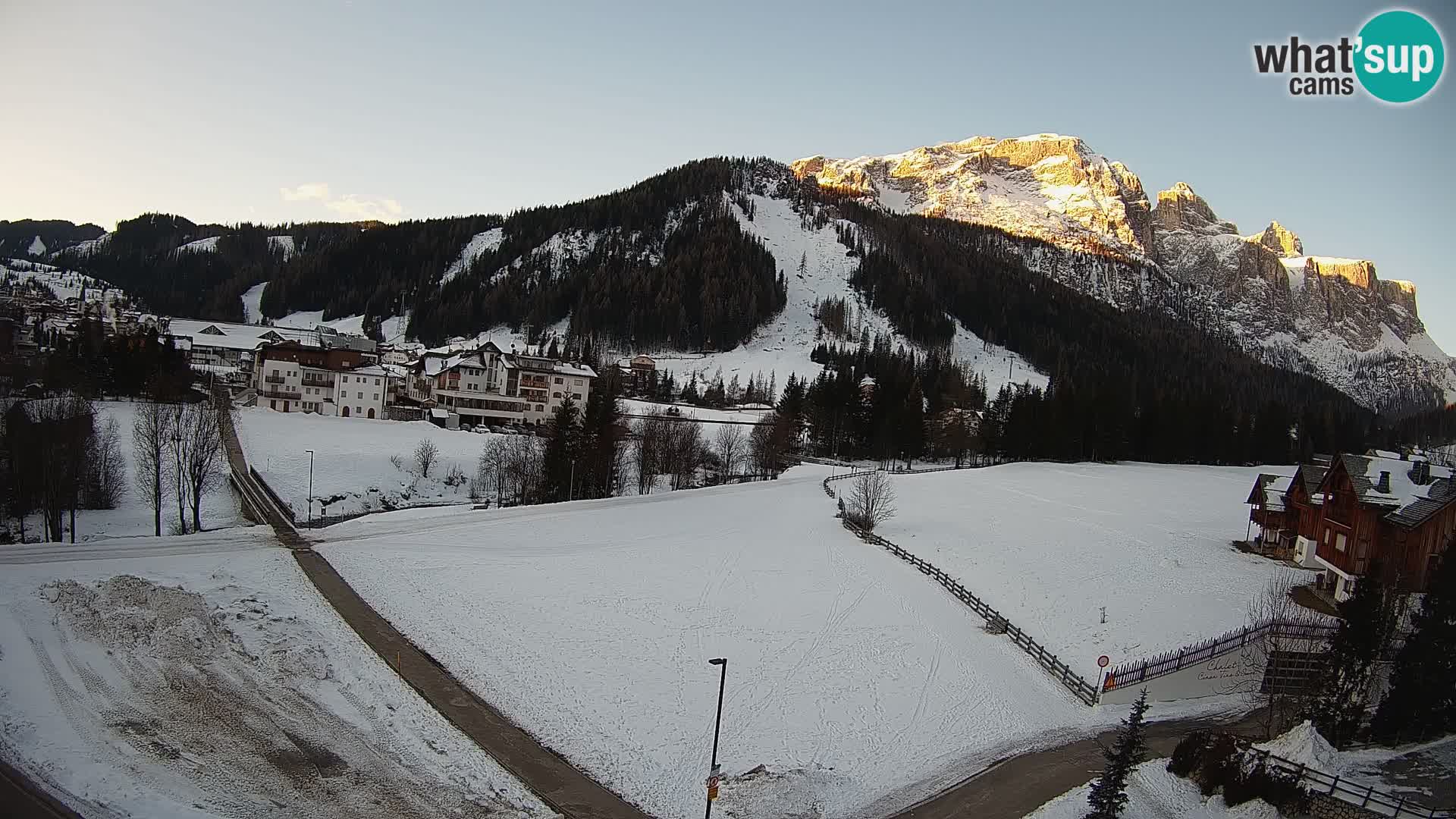 Corvara webcam | Spektakuläre Ausblicke auf die Sellagruppe