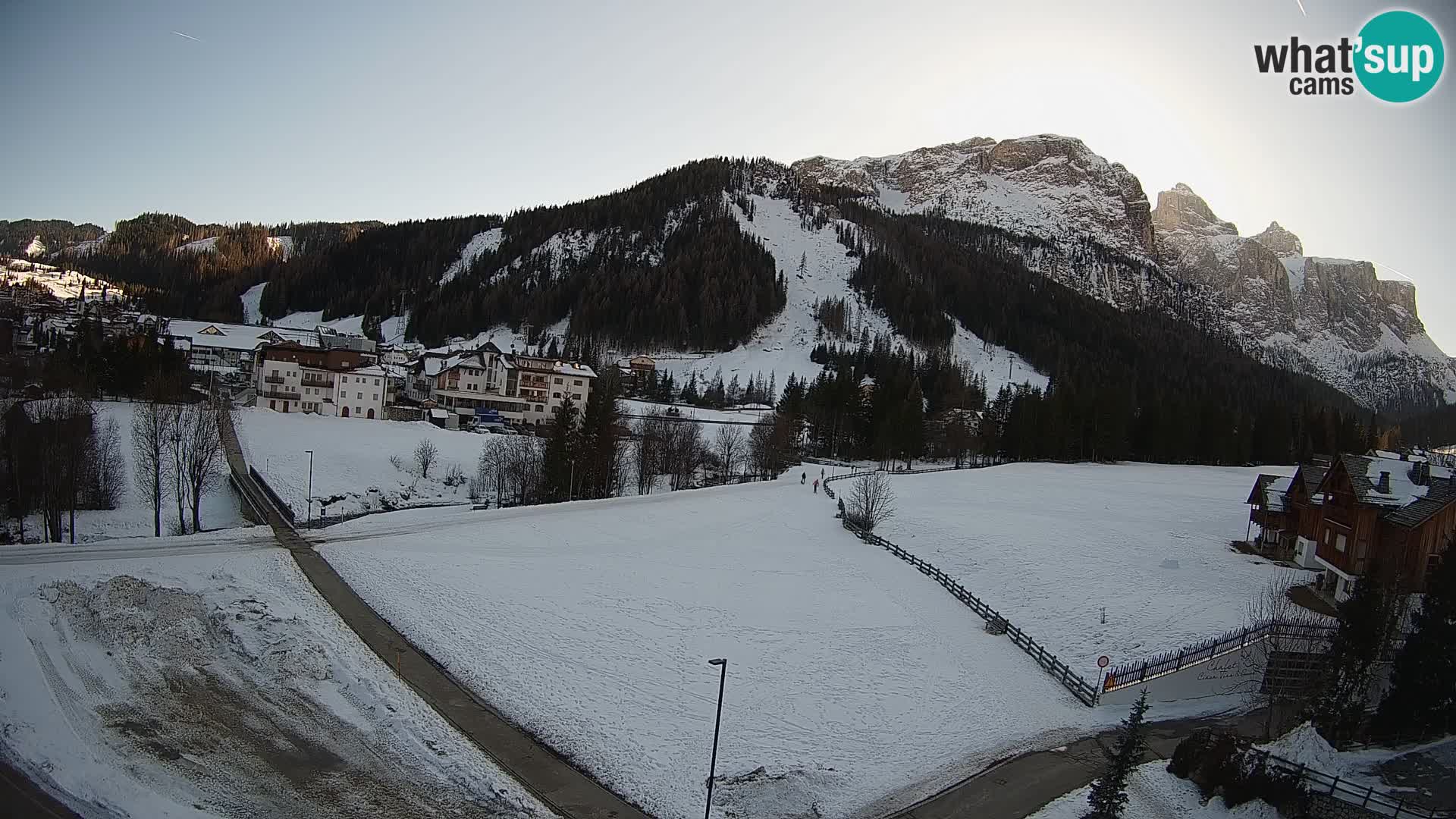 Corvara webcam | Spektakuläre Ausblicke auf die Sellagruppe