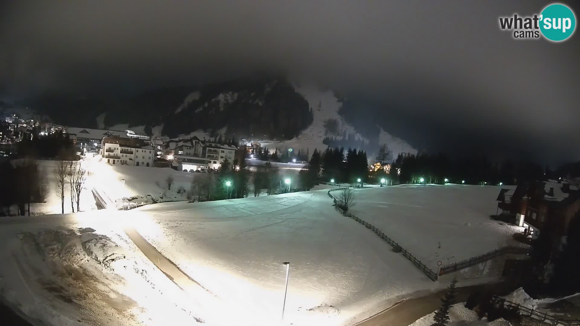 Webcam Corvara in Badia: Spectacular Views of the Sella Group