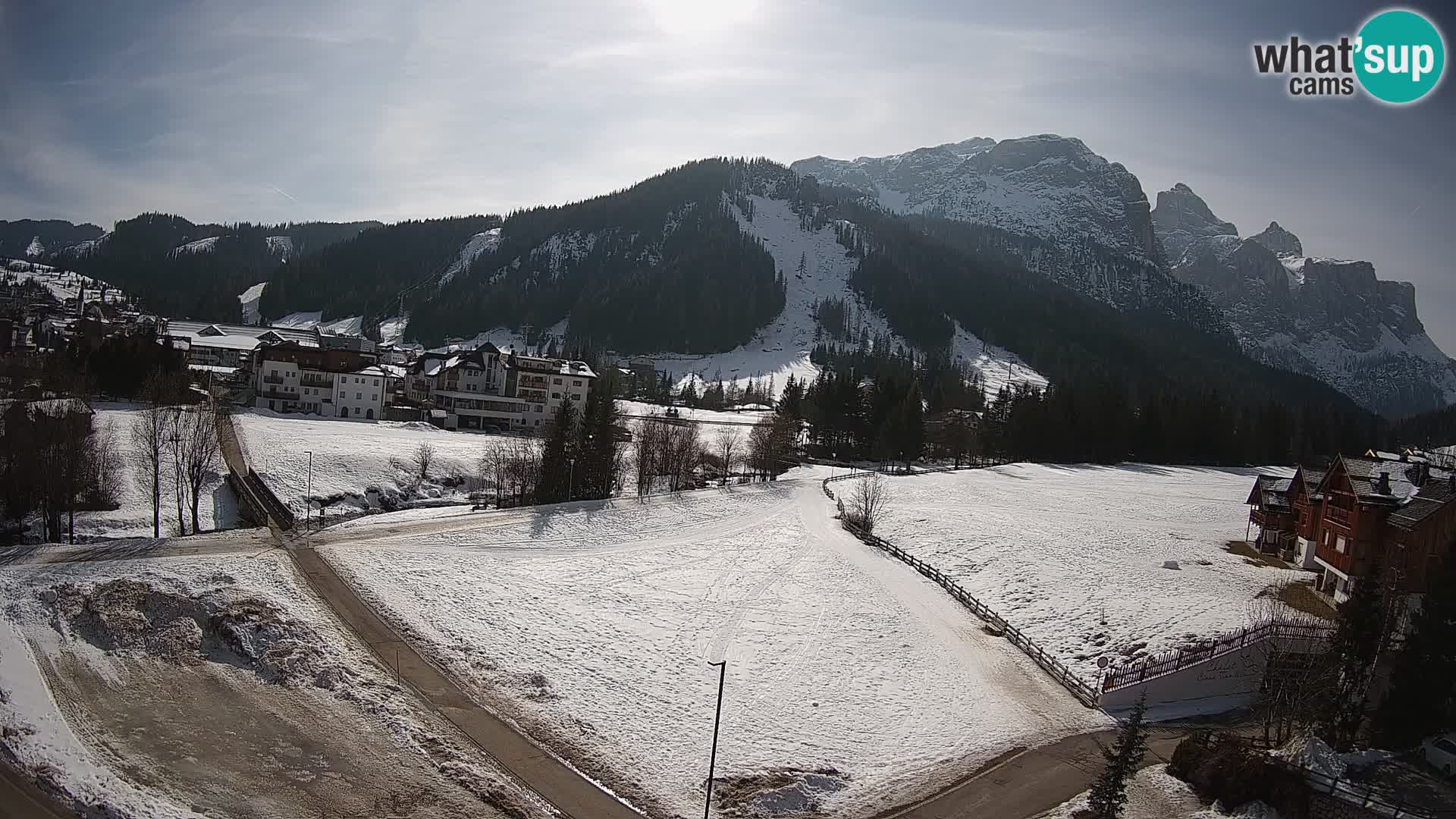 Corvara webcam | Spektakuläre Ausblicke auf die Sellagruppe