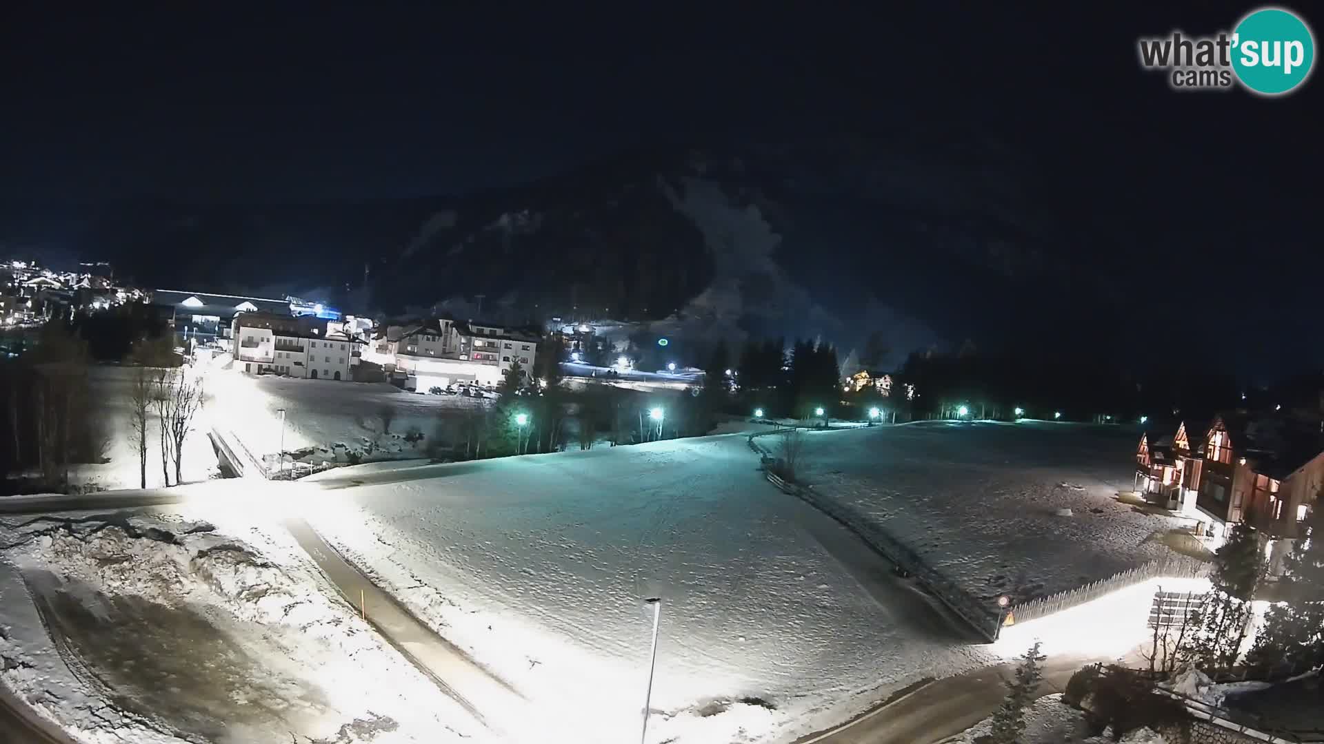 Webcam Corvara in Badia: Spectacular Views of the Sella Group