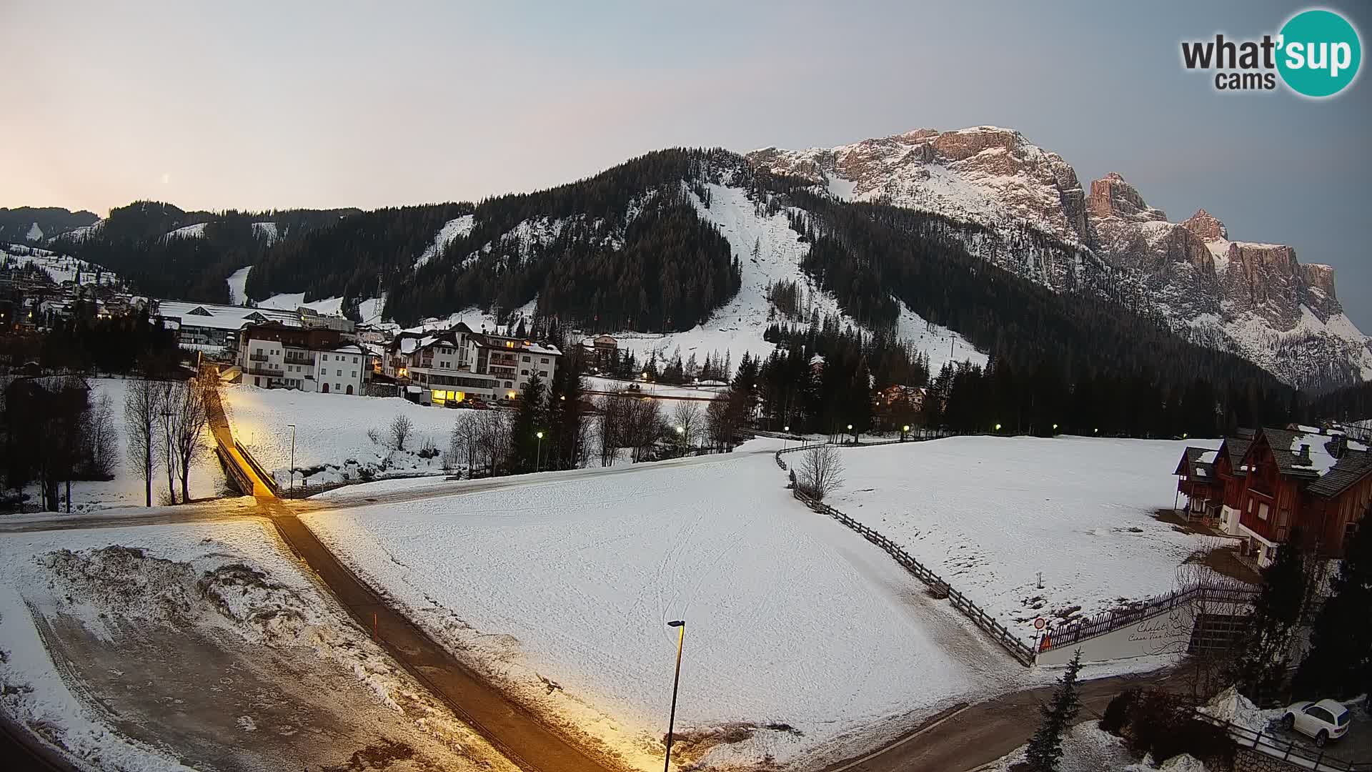 Camera en vivo Corvara | Vistas espectaculares del Grupo Sella