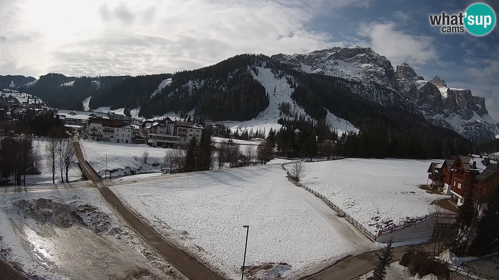 Corvara webcam | Spektakuläre Ausblicke auf die Sellagruppe