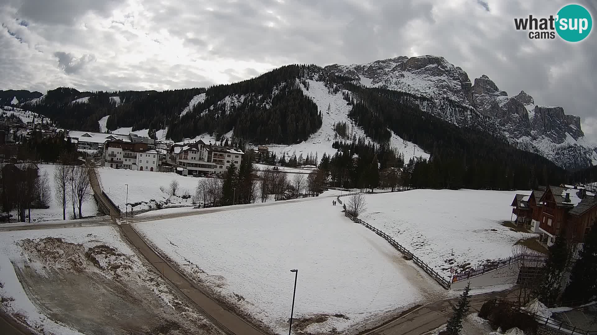 Webcam Corvara in Badia: Spectacular Views of the Sella Group