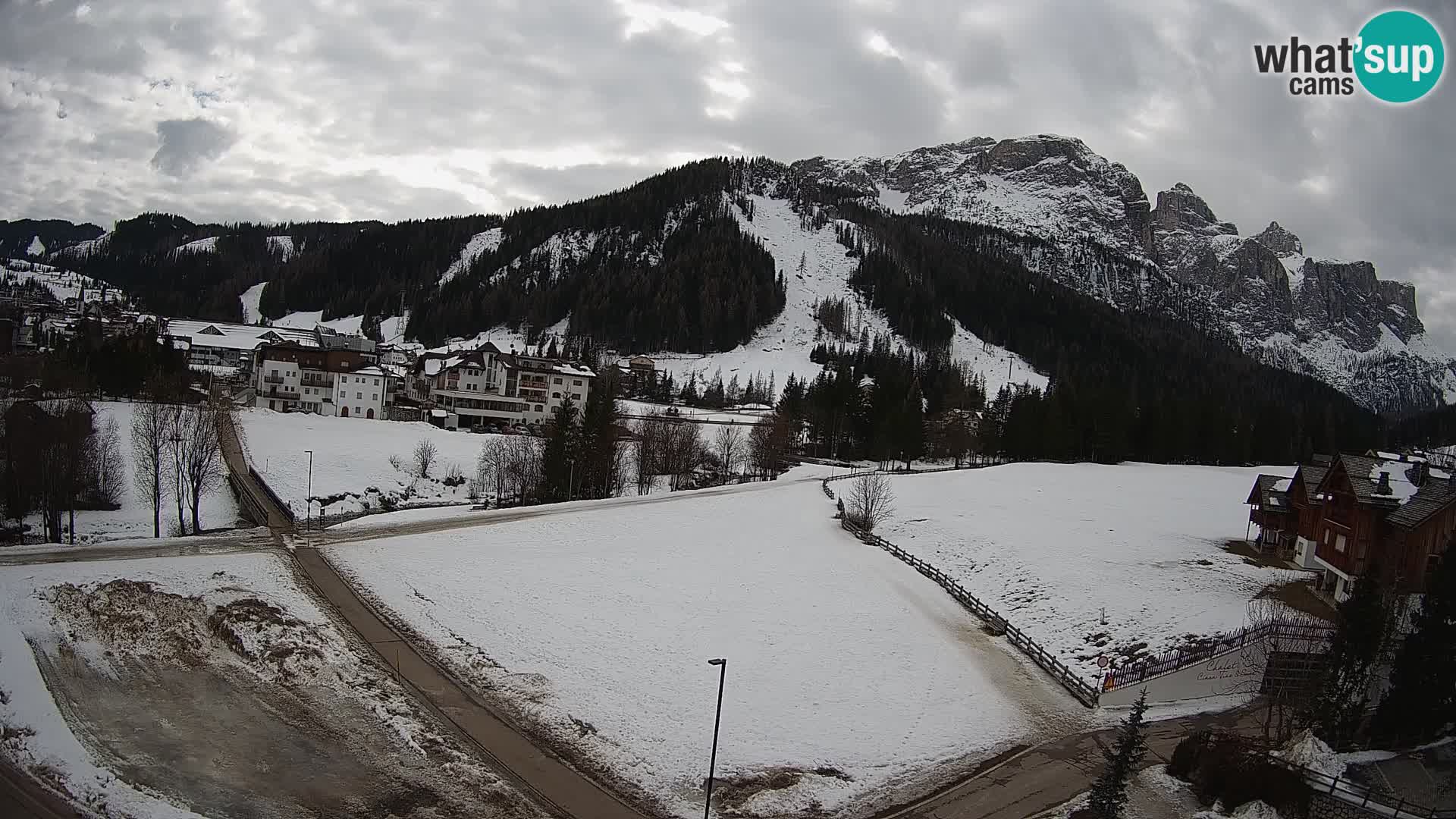 Webcam Corvara in Badia: Spectacular Views of the Sella Group