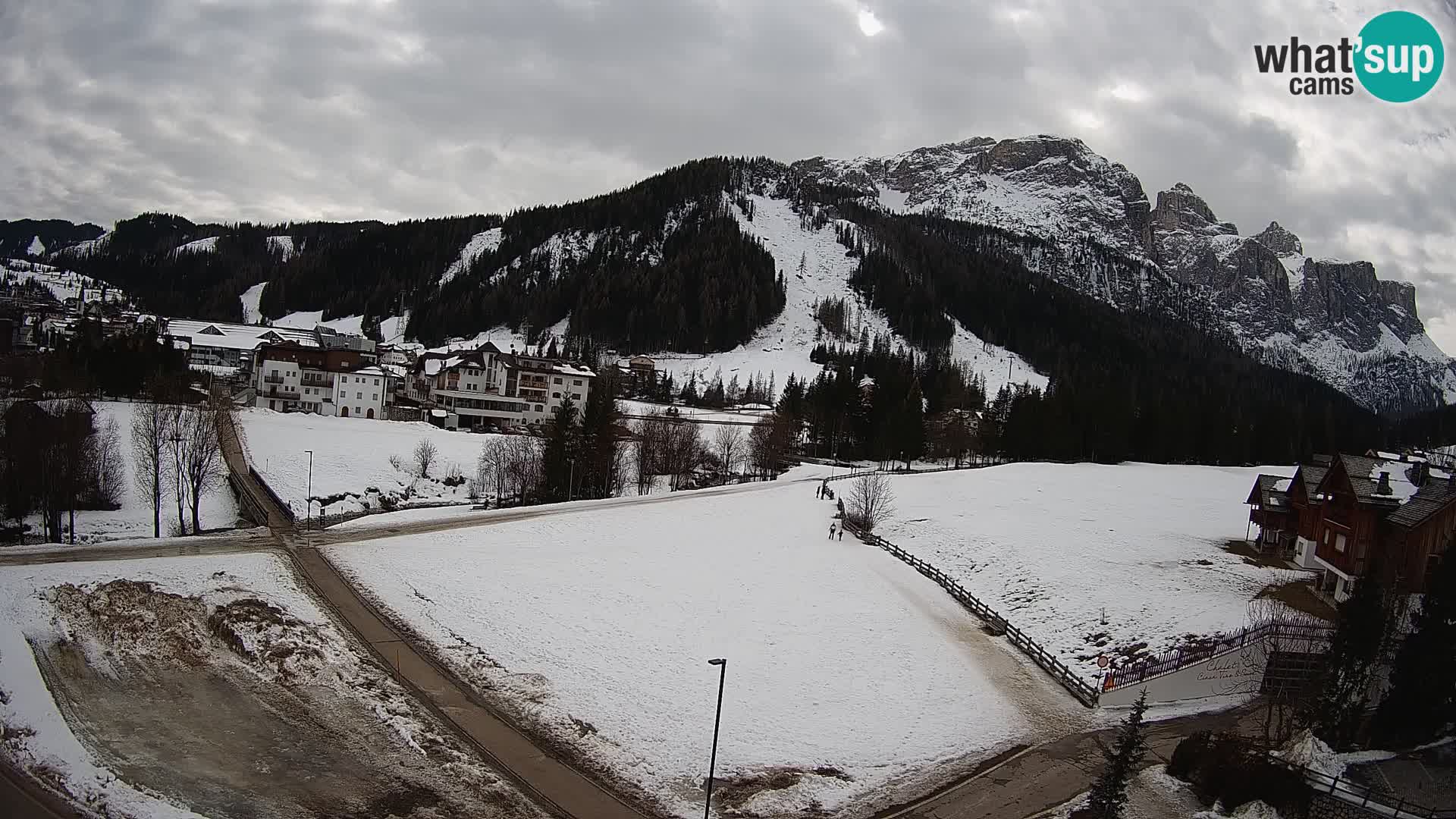 Webcam Corvara in Badia: Spectacular Views of the Sella Group