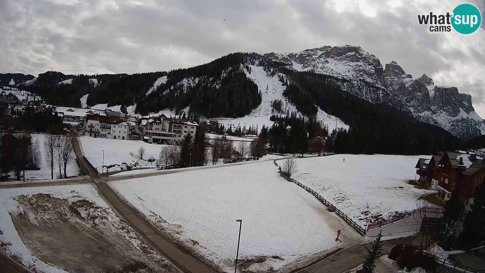 Webcam Corvara in Badia: Spectacular Views of the Sella Group