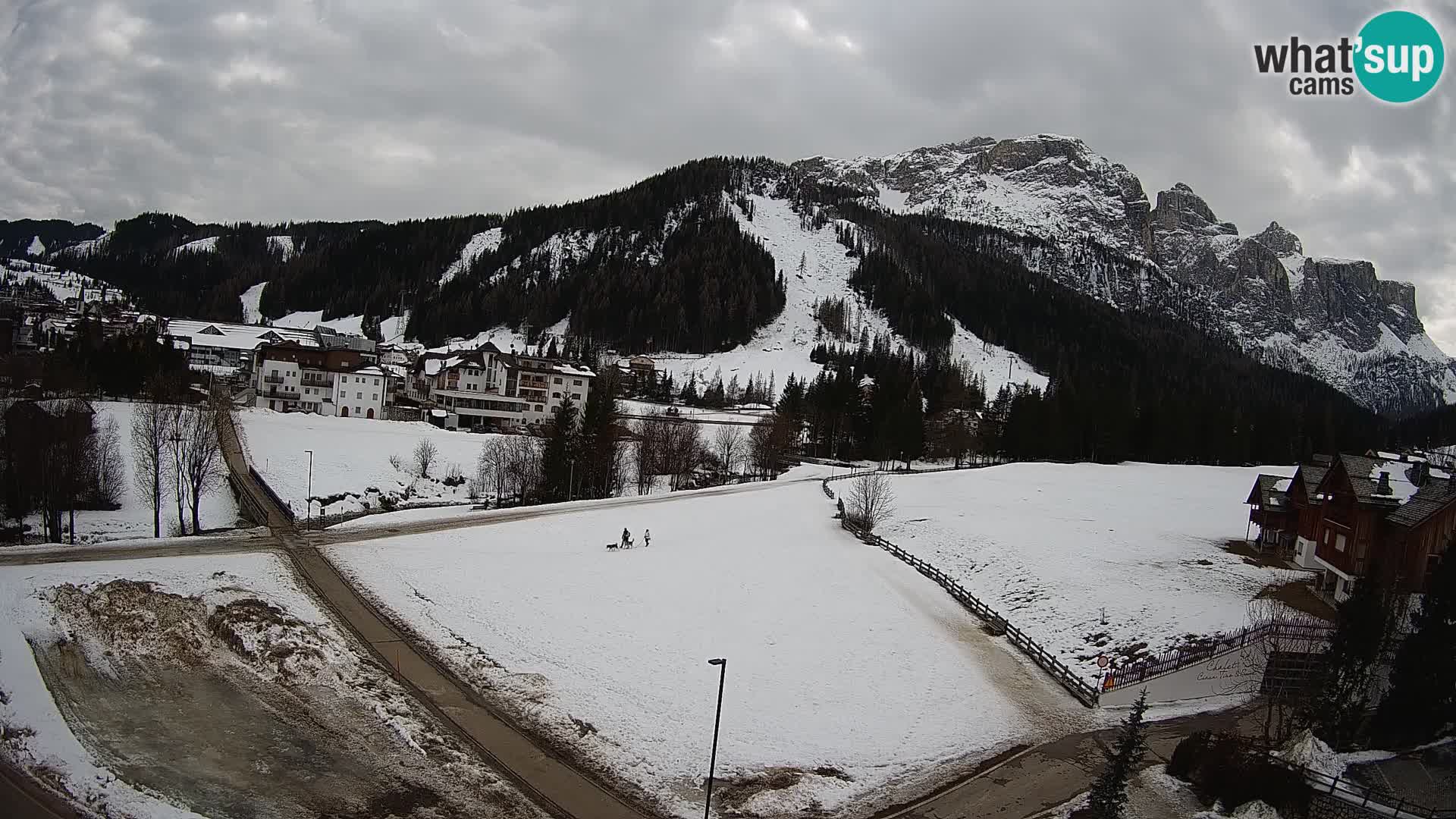 Webcam Corvara in Badia: Spectacular Views of the Sella Group