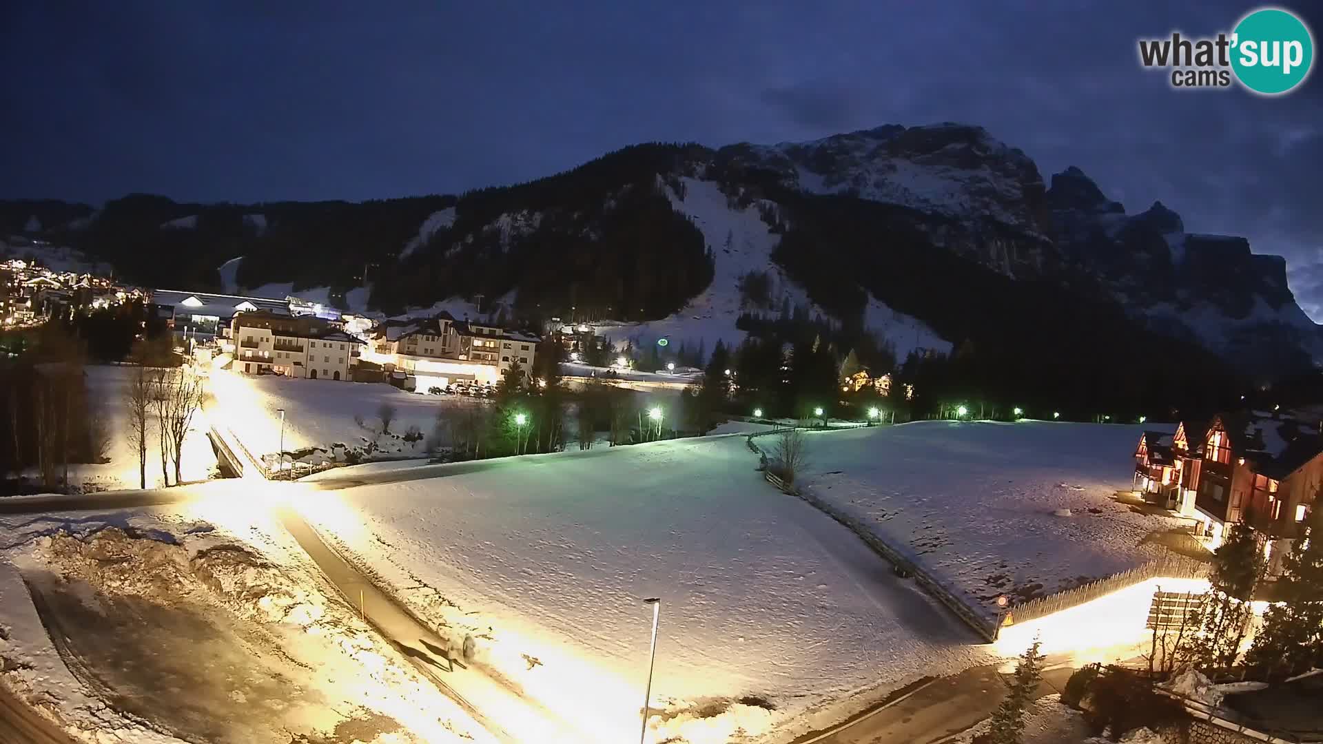 Webcam Corvara | Vista spettacolare Gruppo del Sella