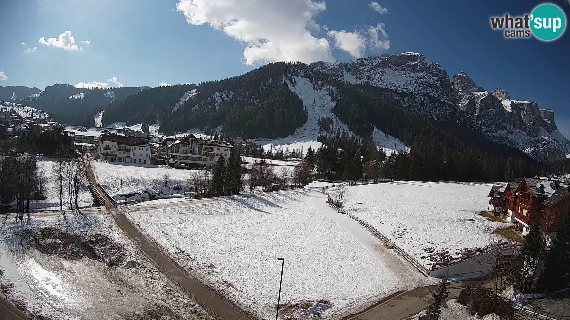 Corvara webcam | Spektakuläre Ausblicke auf die Sellagruppe