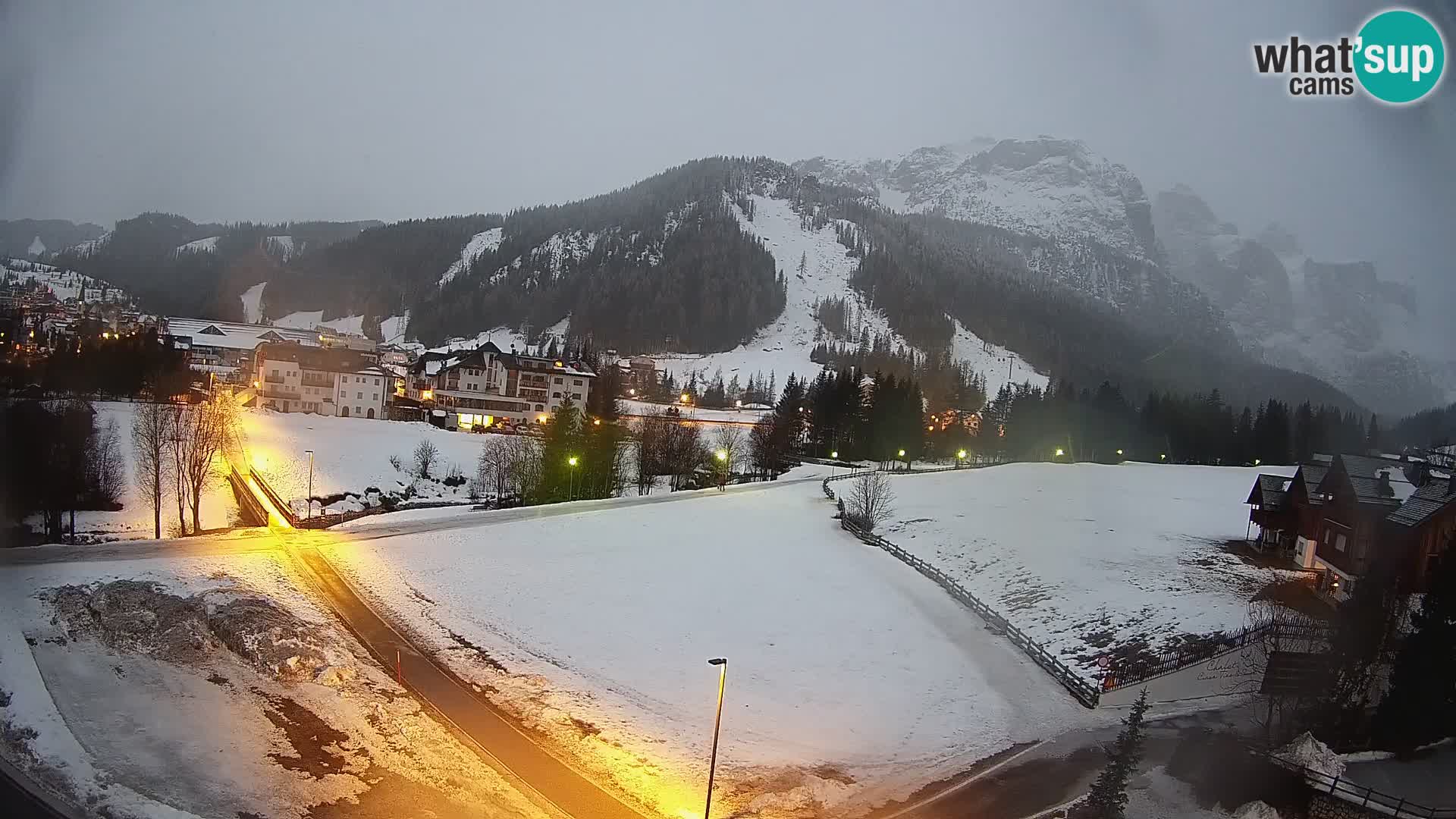 Camera en vivo Corvara | Vistas espectaculares del Grupo Sella