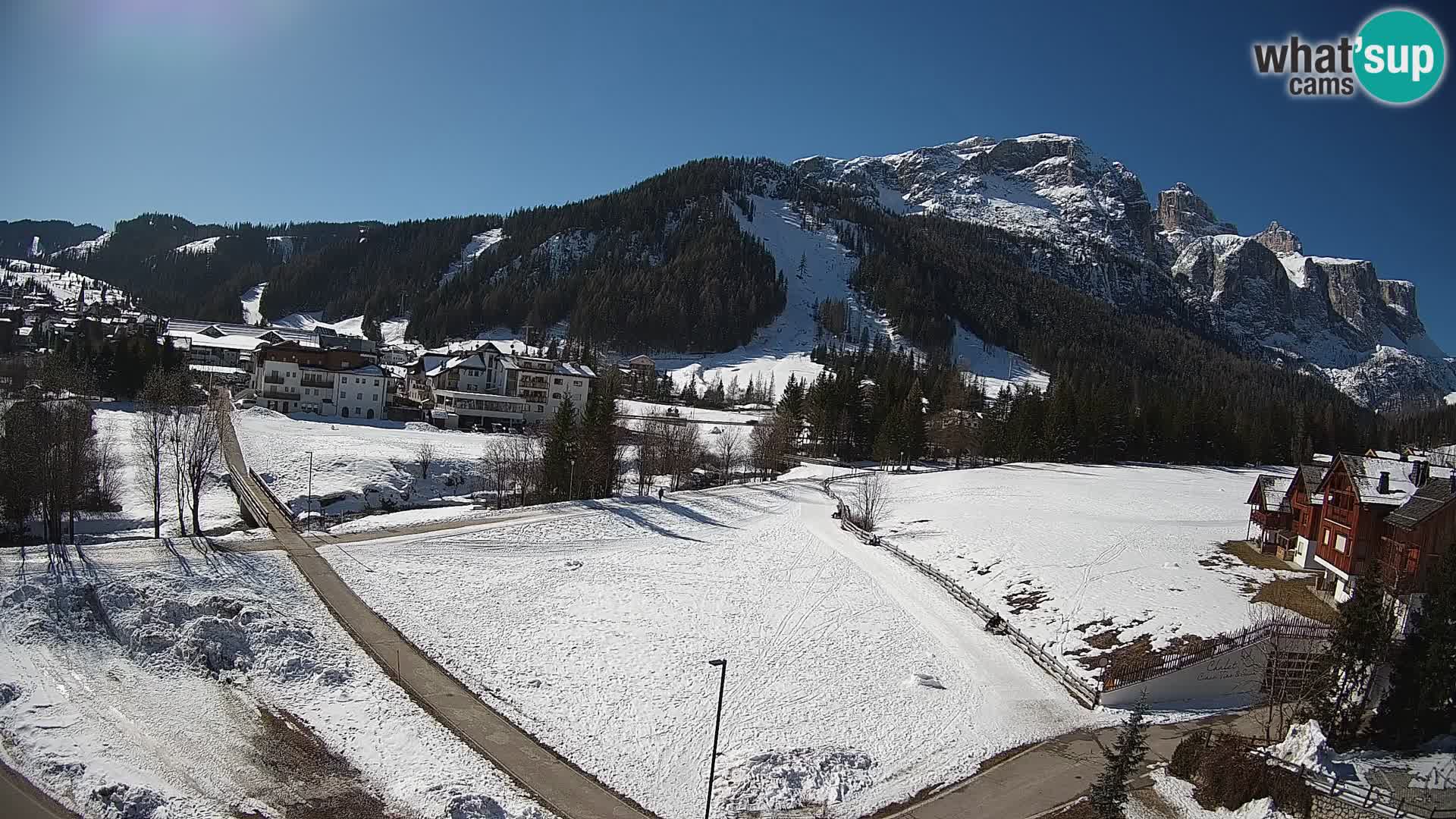 Camera en vivo Corvara | Vistas espectaculares del Grupo Sella