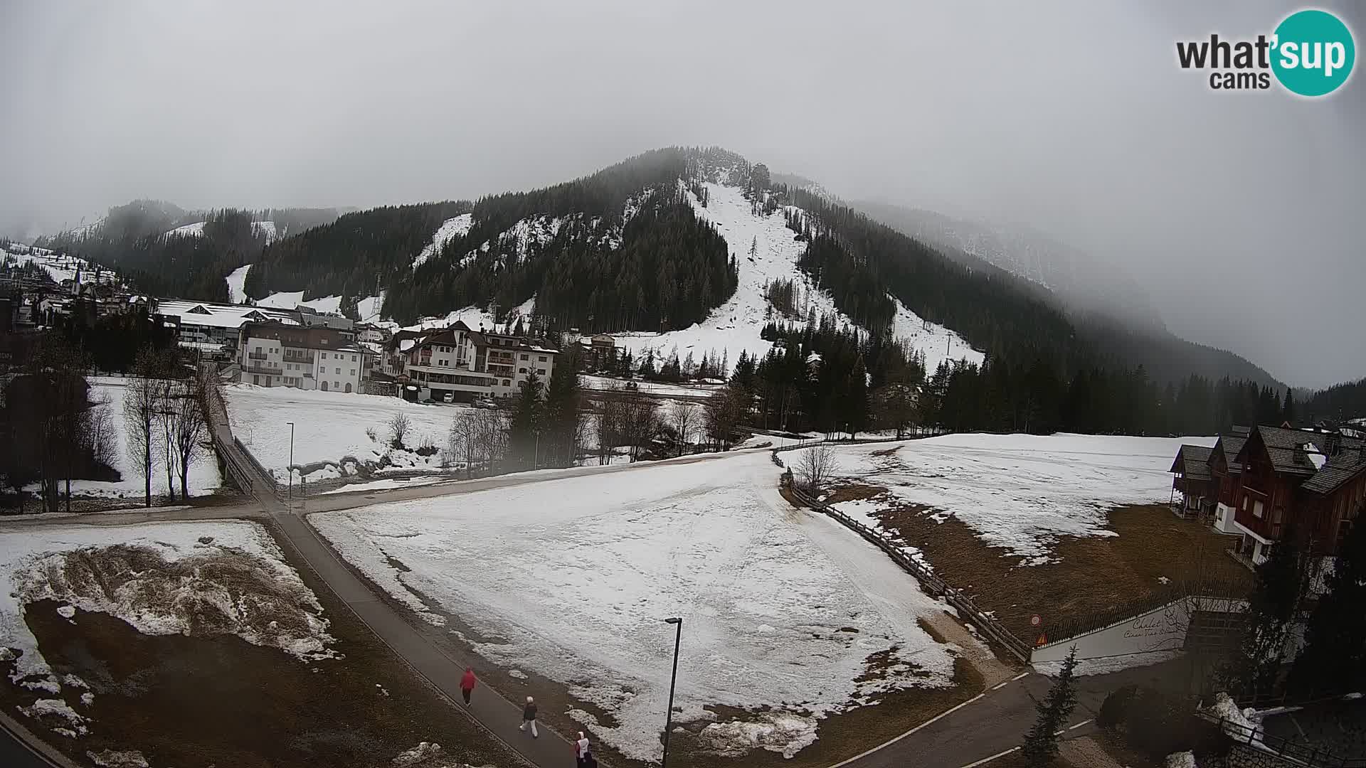 Webcam Corvara in Badia: Spectacular Views of the Sella Group