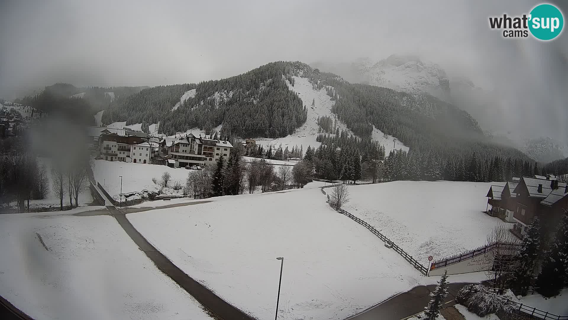 Webcam Corvara in Badia: Spectacular Views of the Sella Group