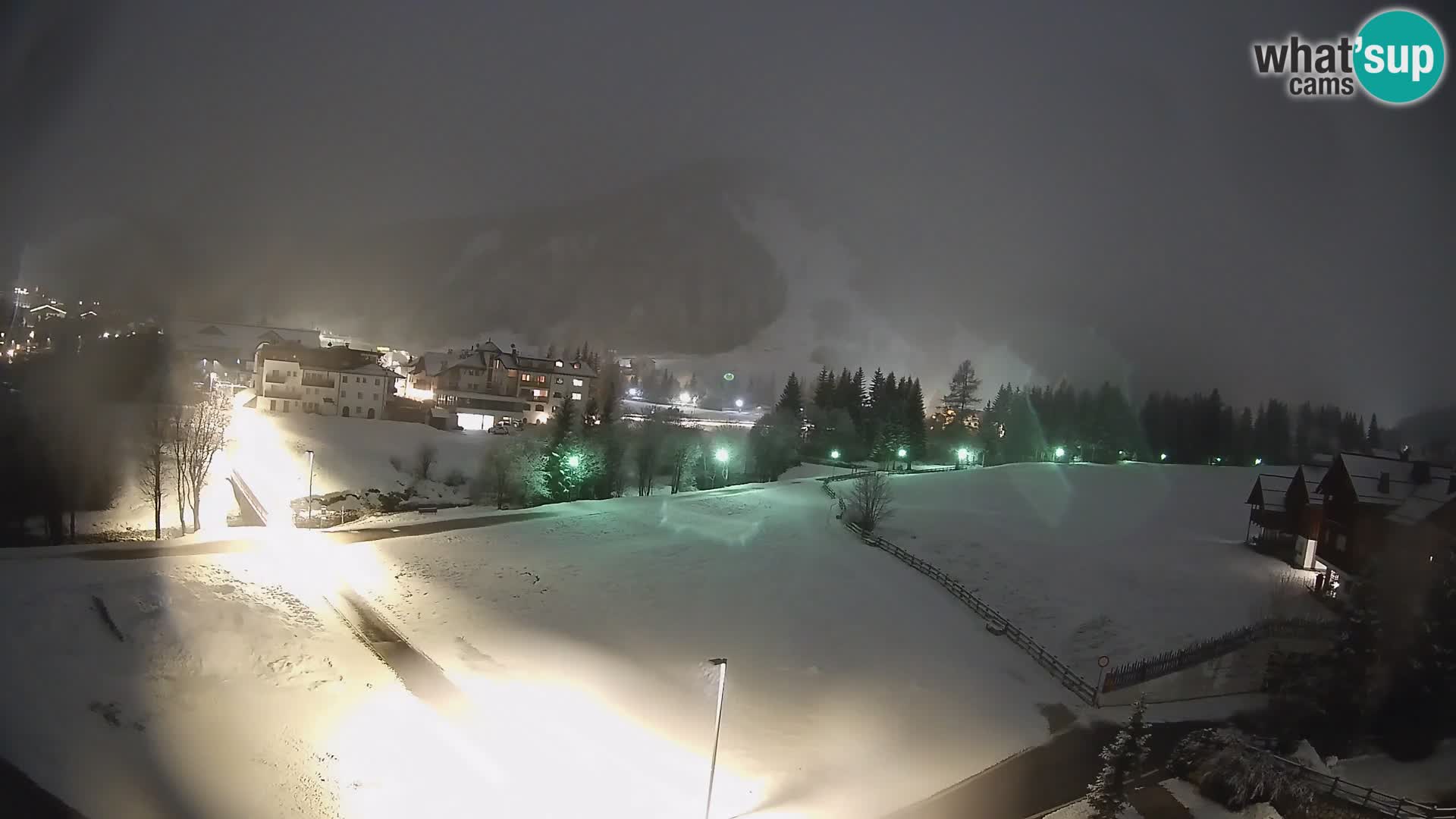 Webcam Corvara | Vista spettacolare Gruppo del Sella