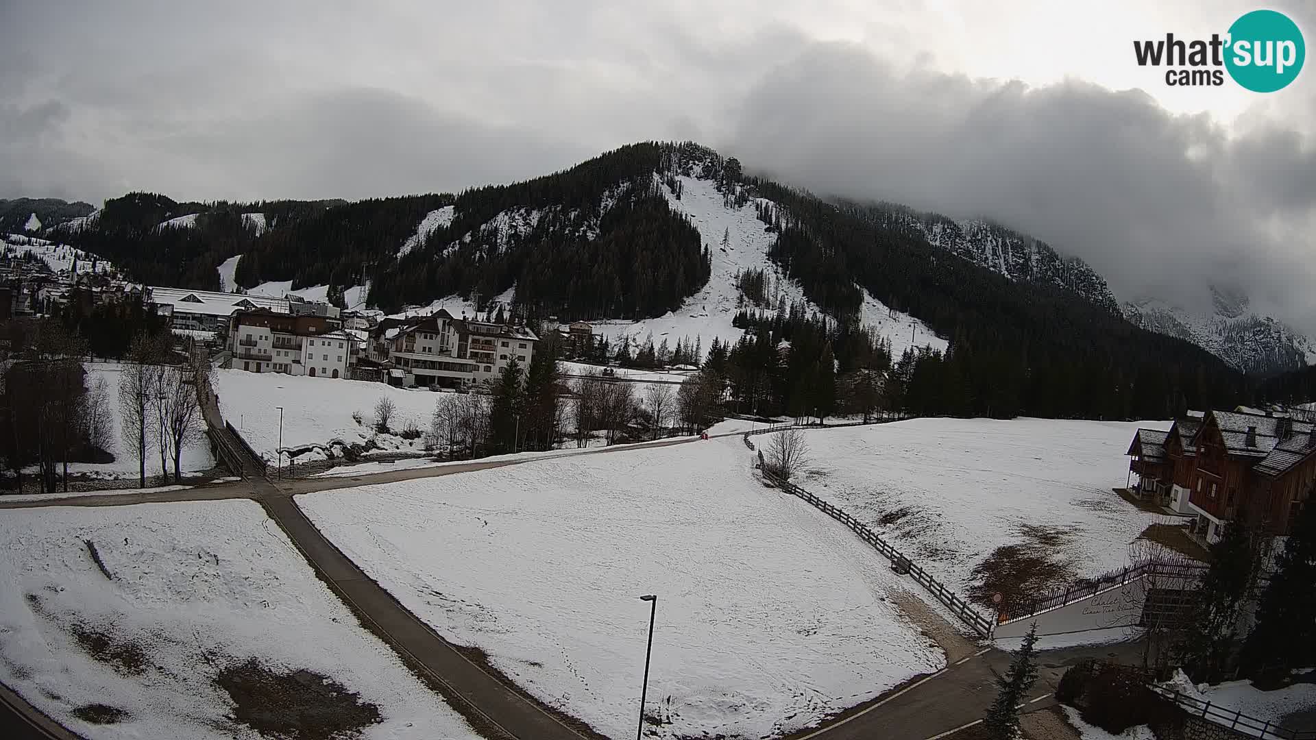 Webcam Corvara in Badia: Spectacular Views of the Sella Group