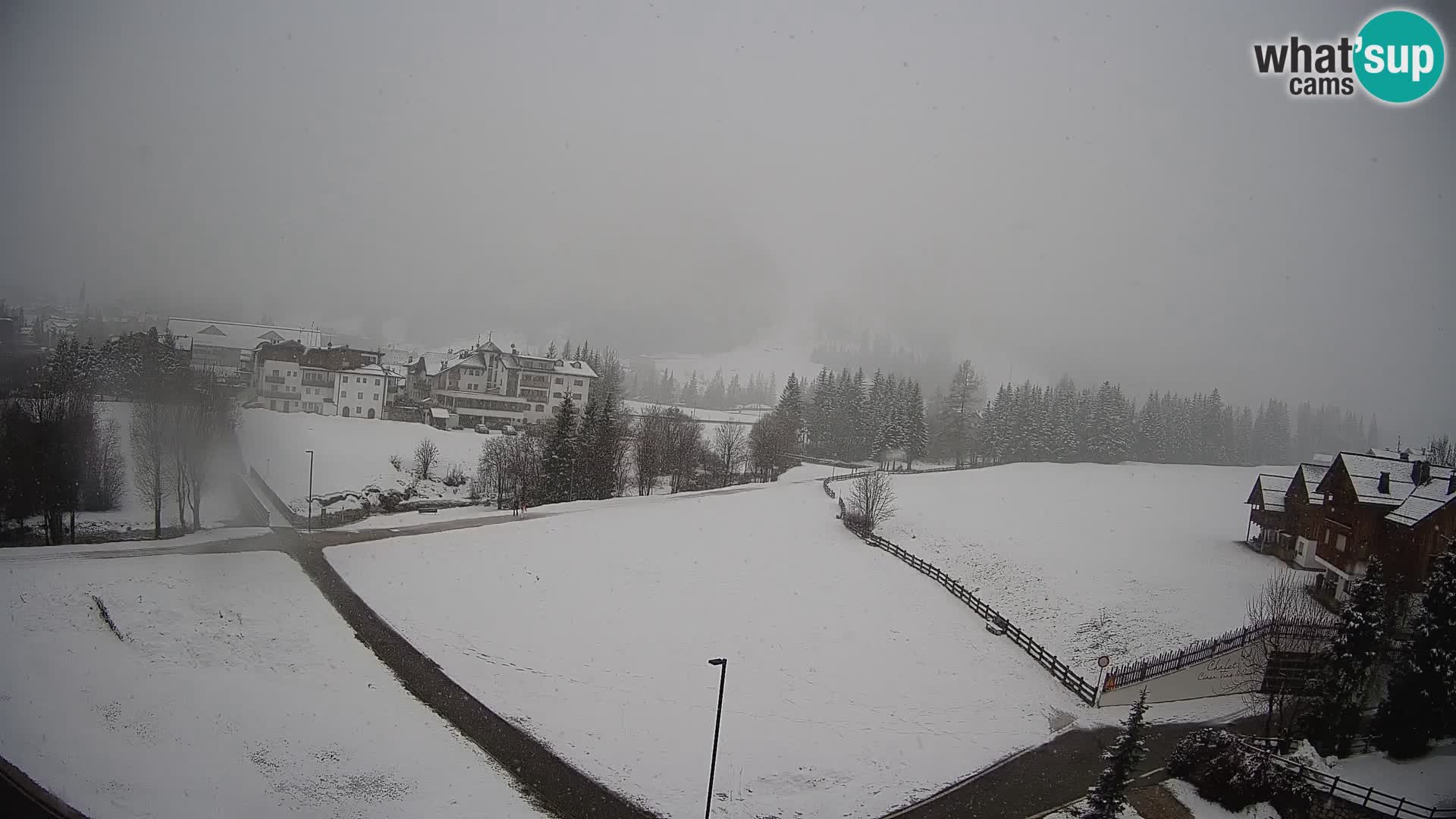 Webcam Corvara in Badia: Spectacular Views of the Sella Group