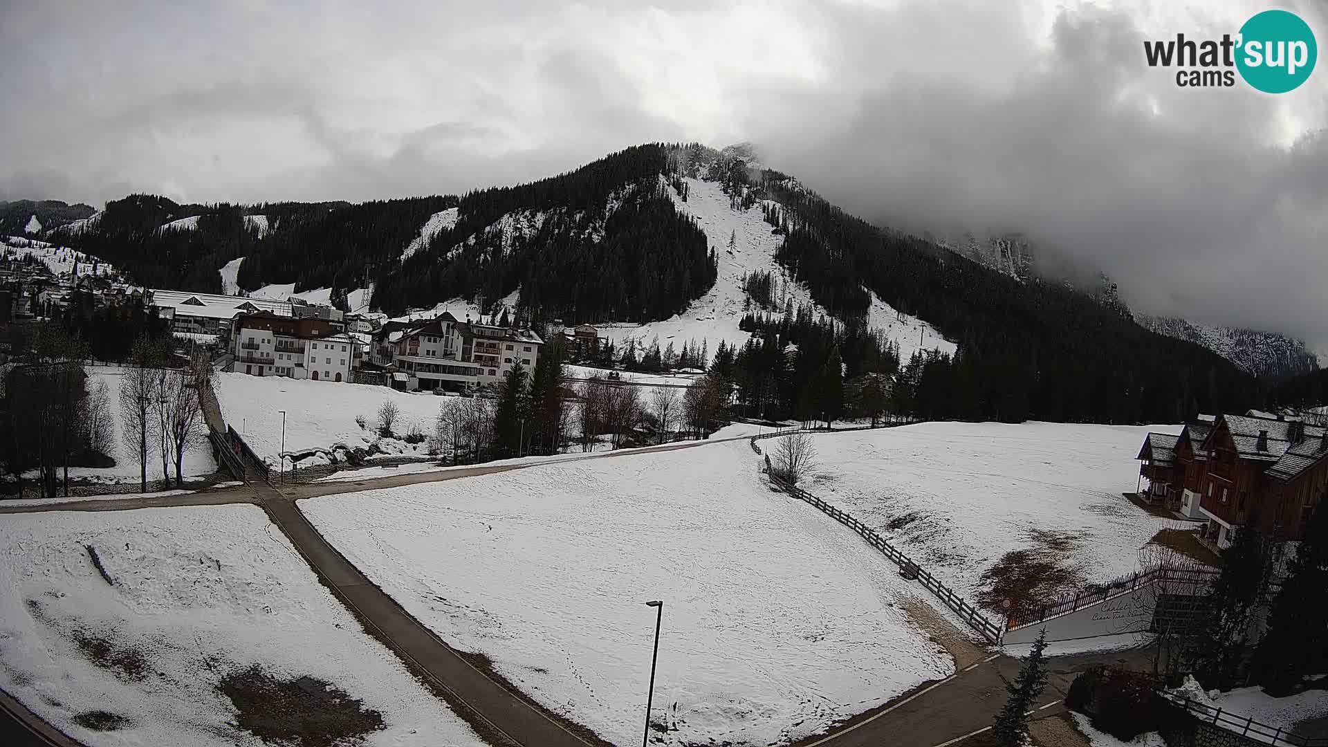 Webcam Corvara in Badia: Spectacular Views of the Sella Group