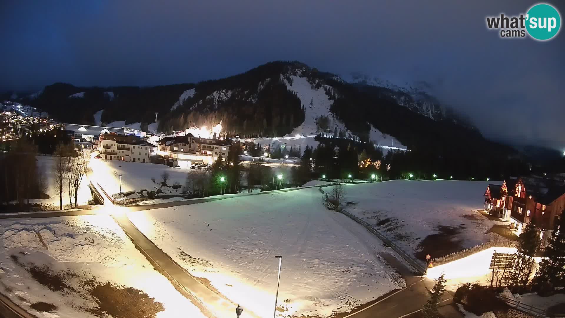 Webcam Corvara in Badia: Spectacular Views of the Sella Group