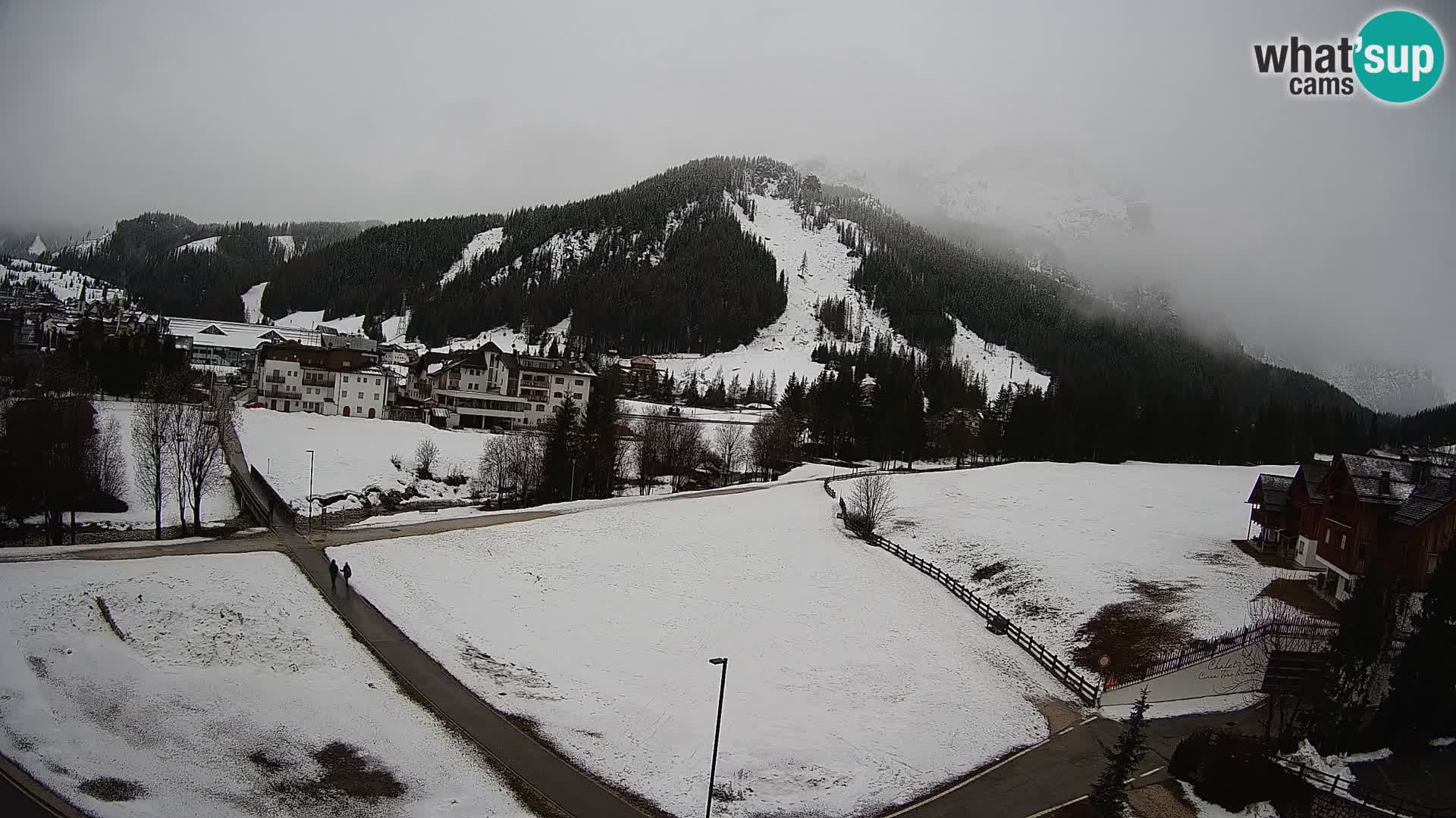 Webcam Corvara in Badia: Spectacular Views of the Sella Group