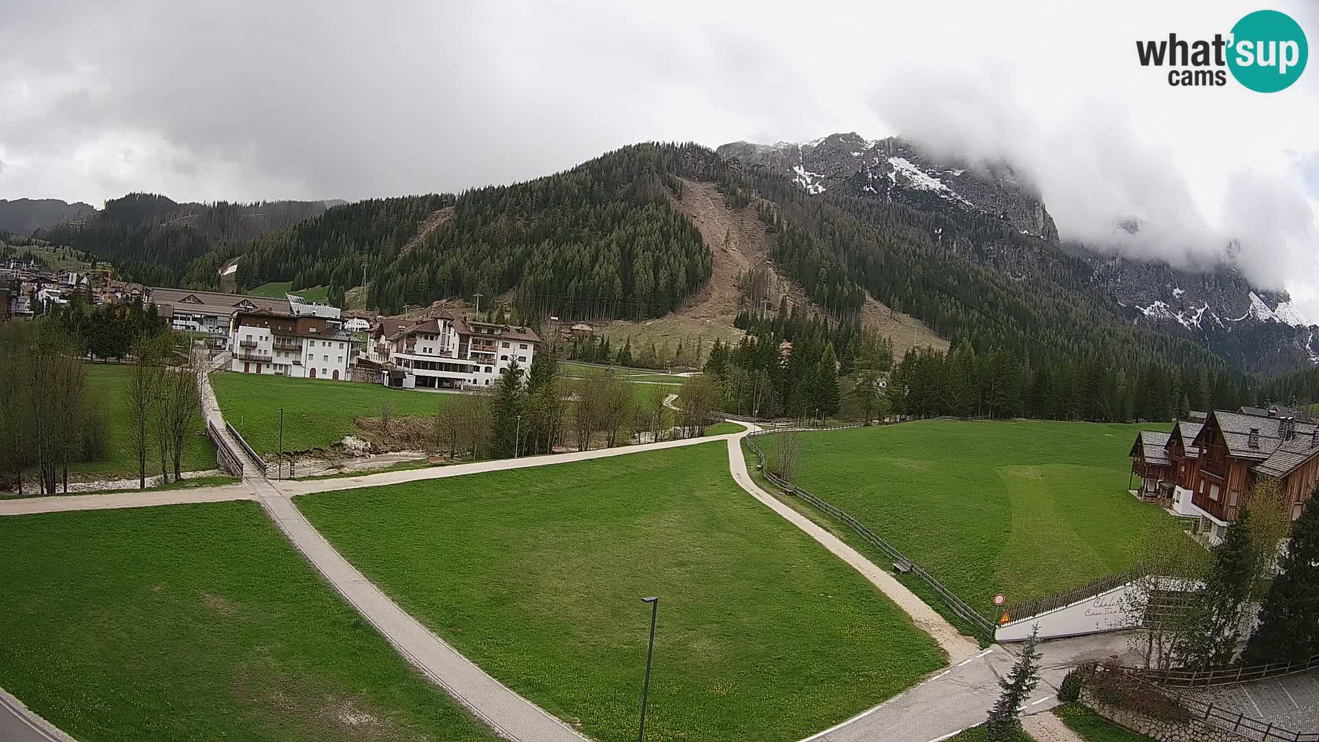 Camera en vivo Corvara | Vistas espectaculares del Grupo Sella