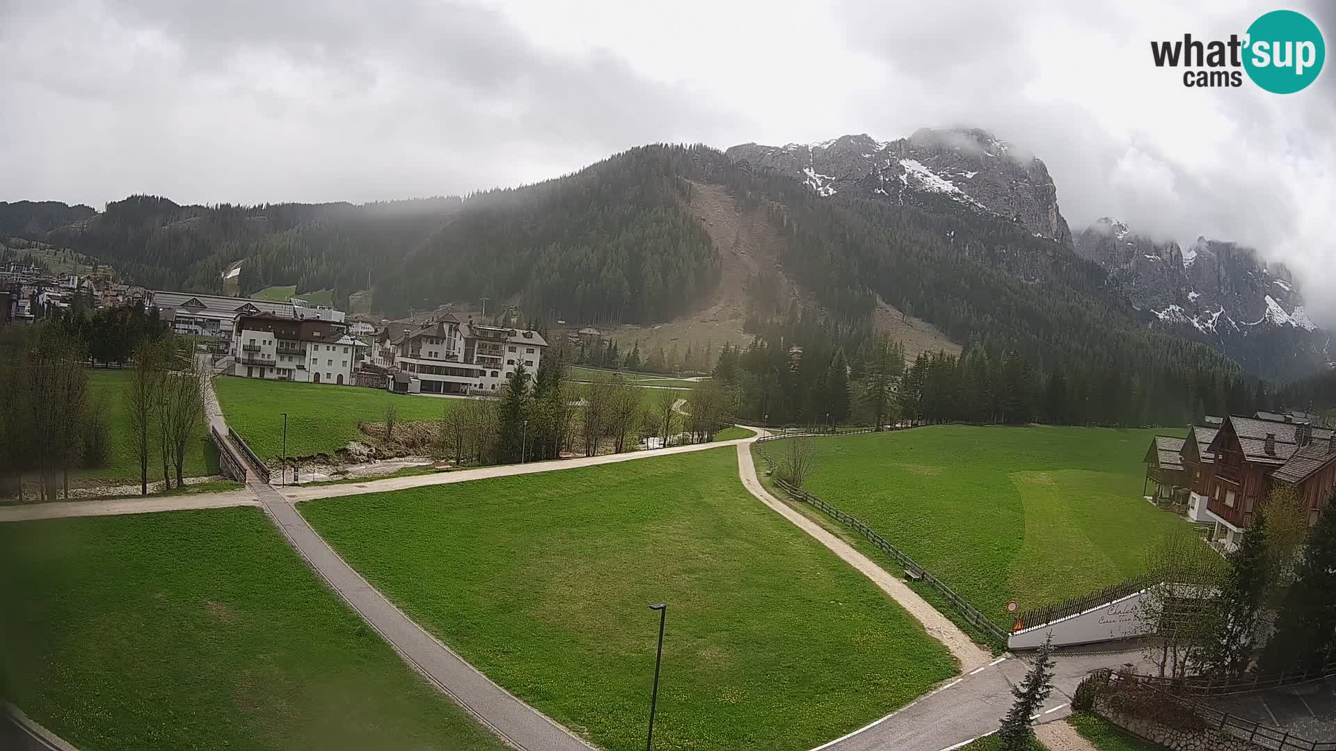 Camera en vivo Corvara | Vistas espectaculares del Grupo Sella
