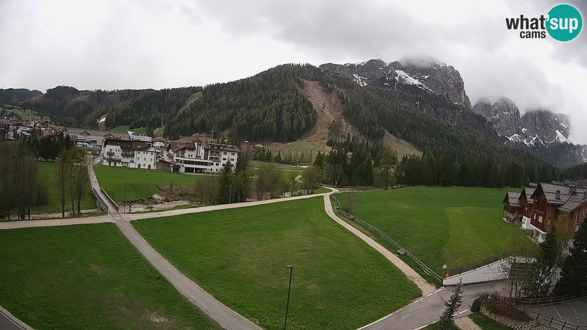 Camera en vivo Corvara | Vistas espectaculares del Grupo Sella