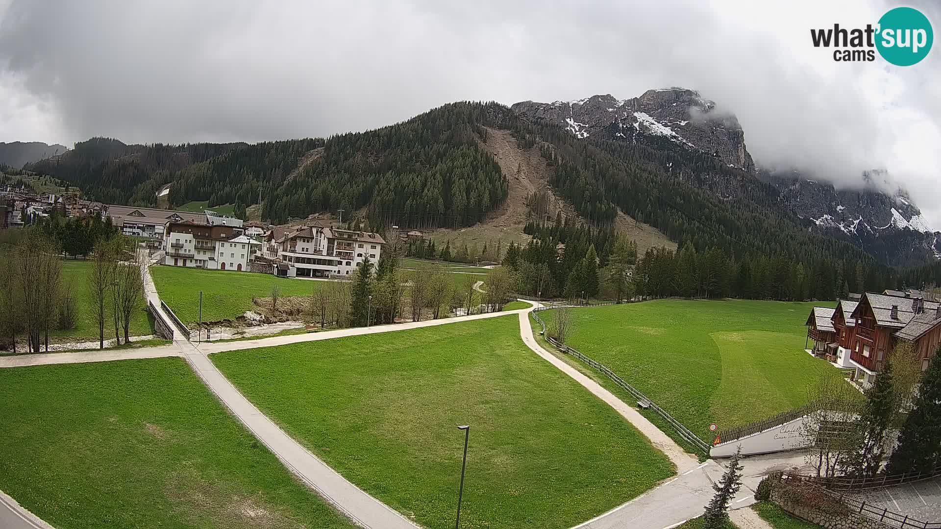 Camera en vivo Corvara | Vistas espectaculares del Grupo Sella