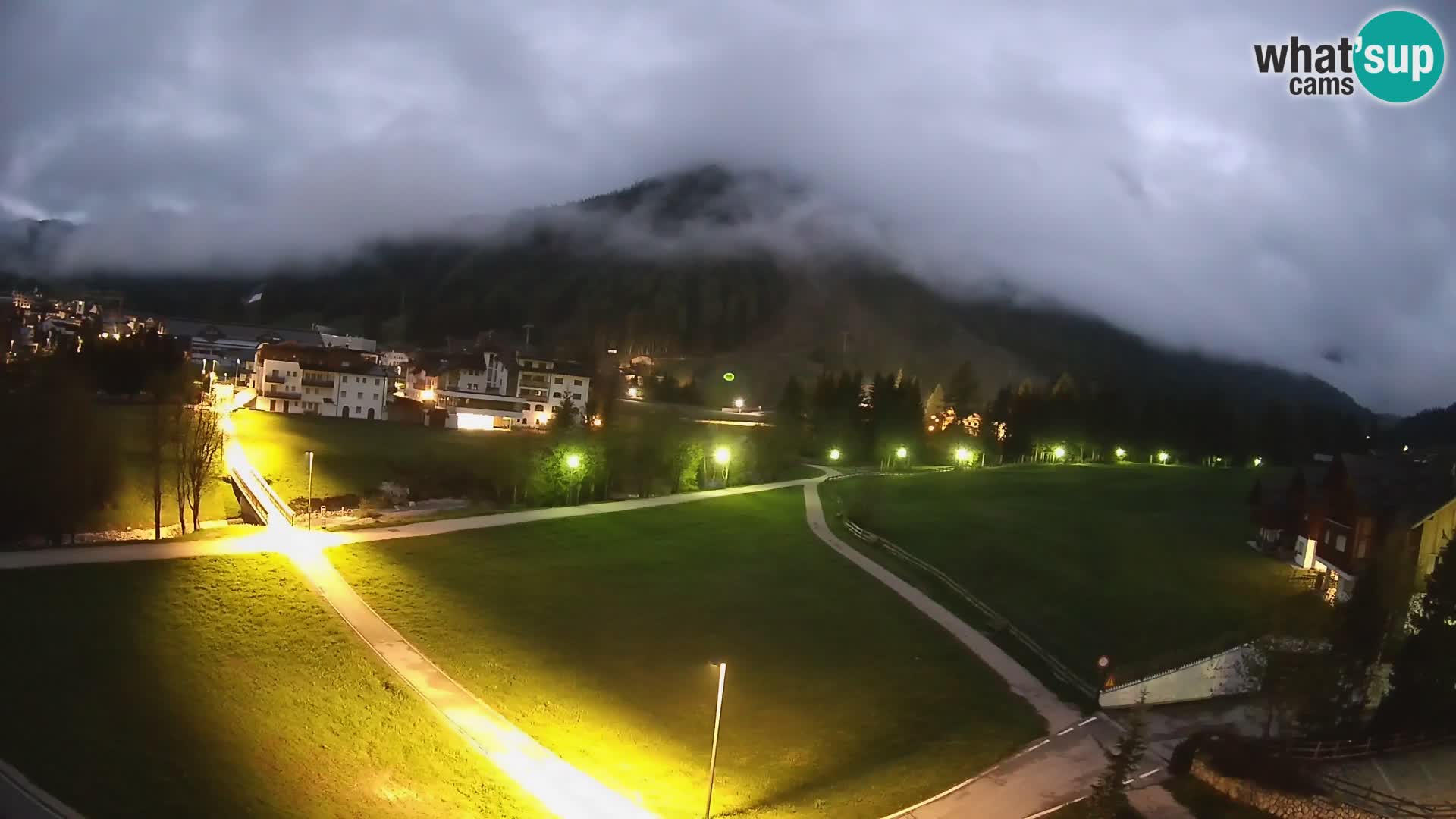 Webcam Corvara in Badia: Spectacular Views of the Sella Group