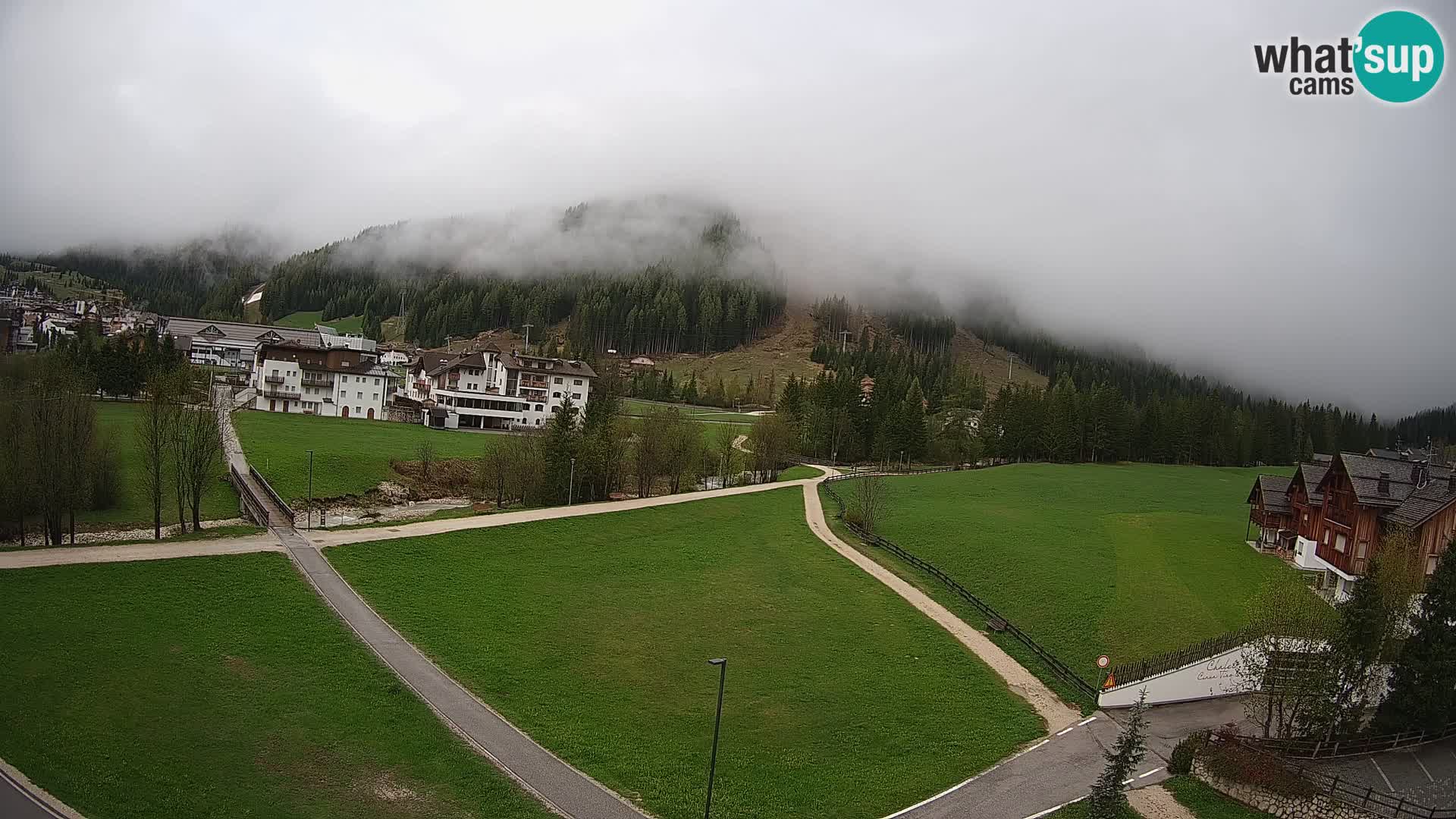 Corvara webcam | Spektakuläre Ausblicke auf die Sellagruppe