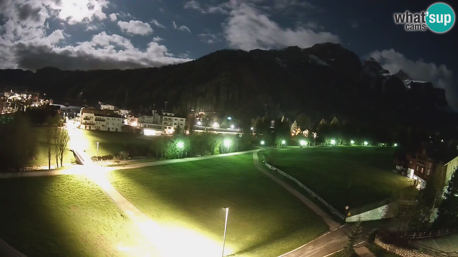 Webcam Corvara in Badia: Spectacular Views of the Sella Group
