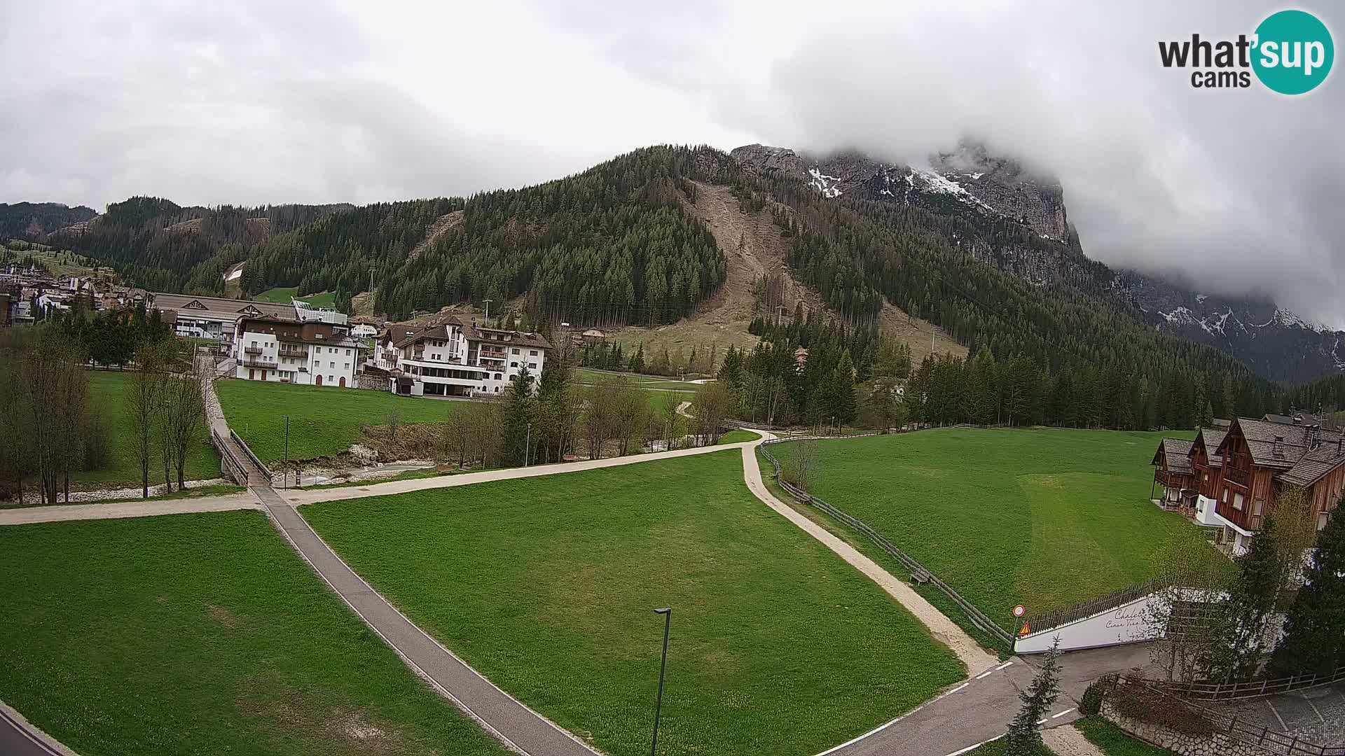 Camera en vivo Corvara | Vistas espectaculares del Grupo Sella