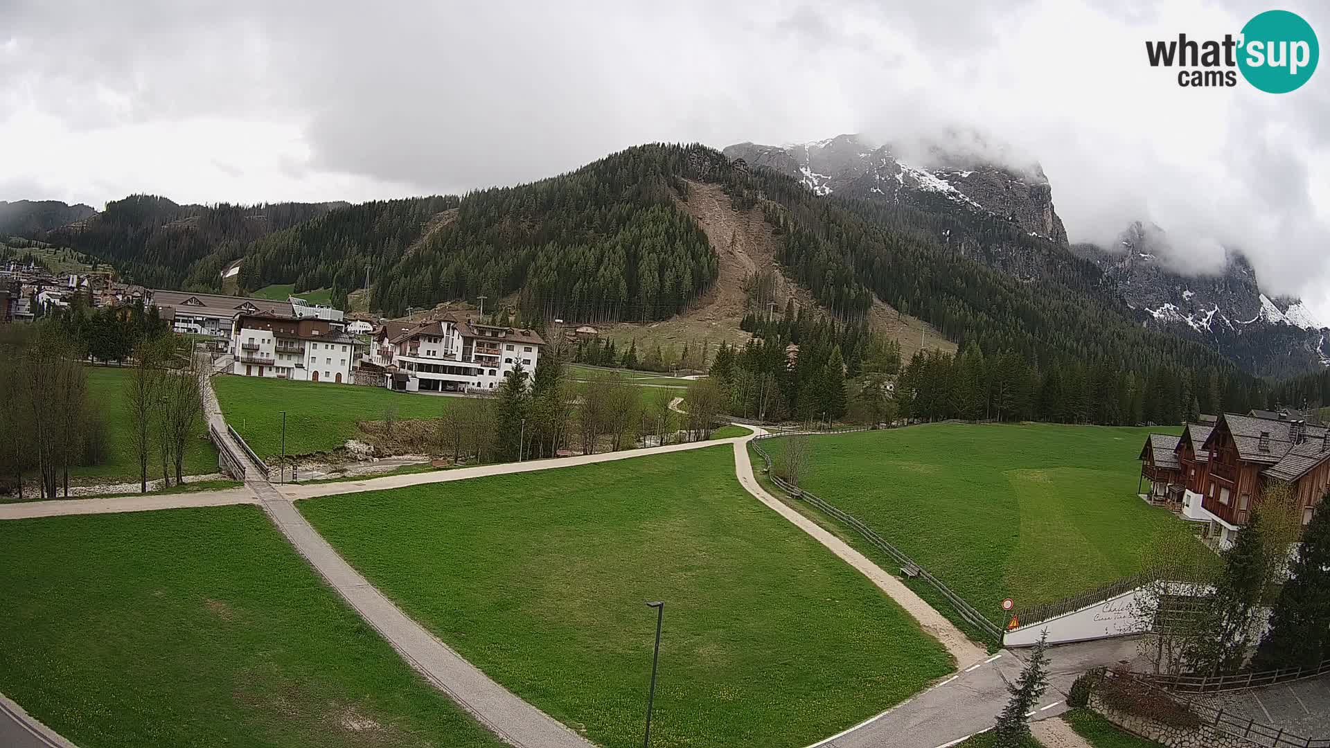 Camera en vivo Corvara | Vistas espectaculares del Grupo Sella
