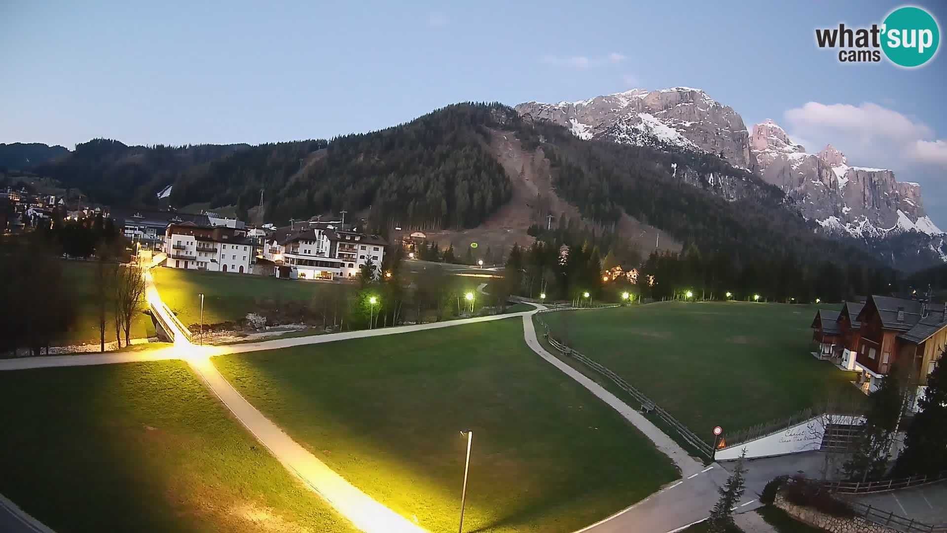 Corvara webcam | Spektakuläre Ausblicke auf die Sellagruppe