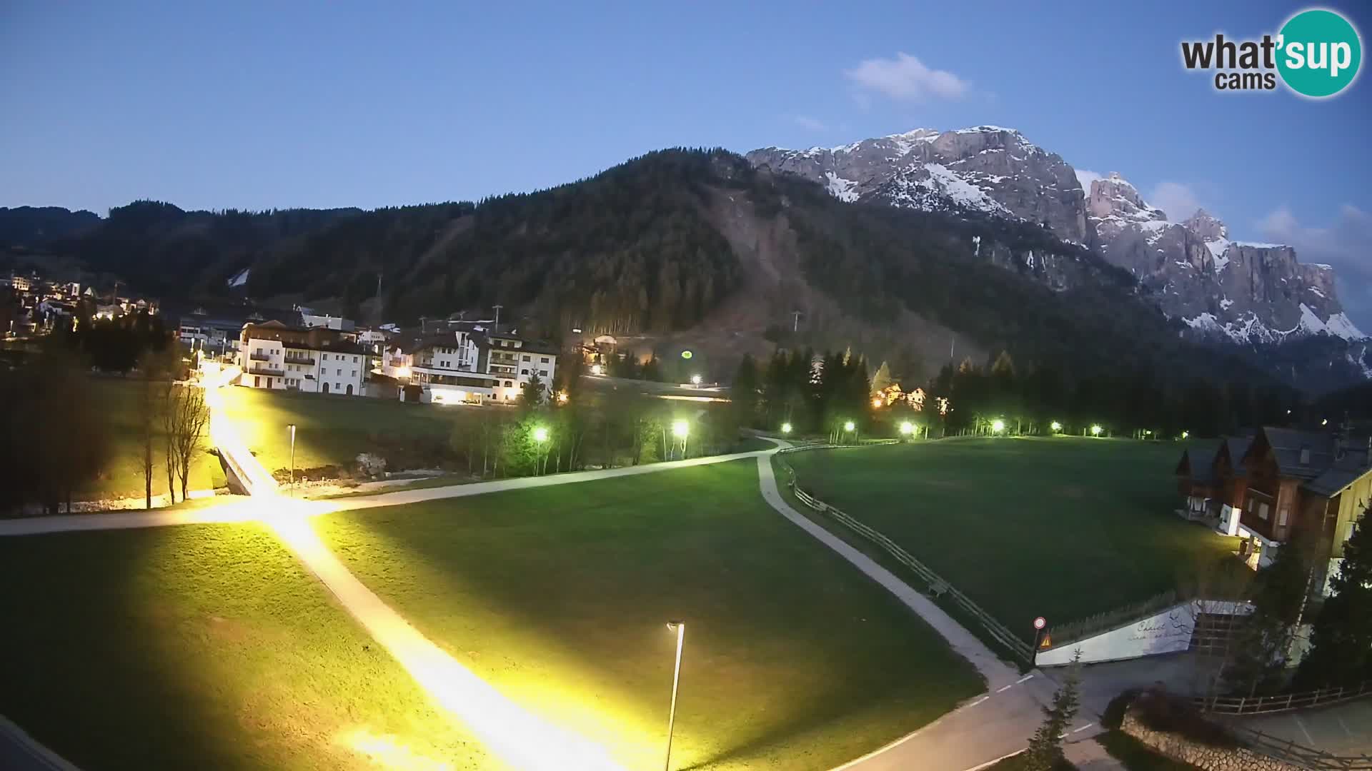 Corvara webcam | Spektakuläre Ausblicke auf die Sellagruppe