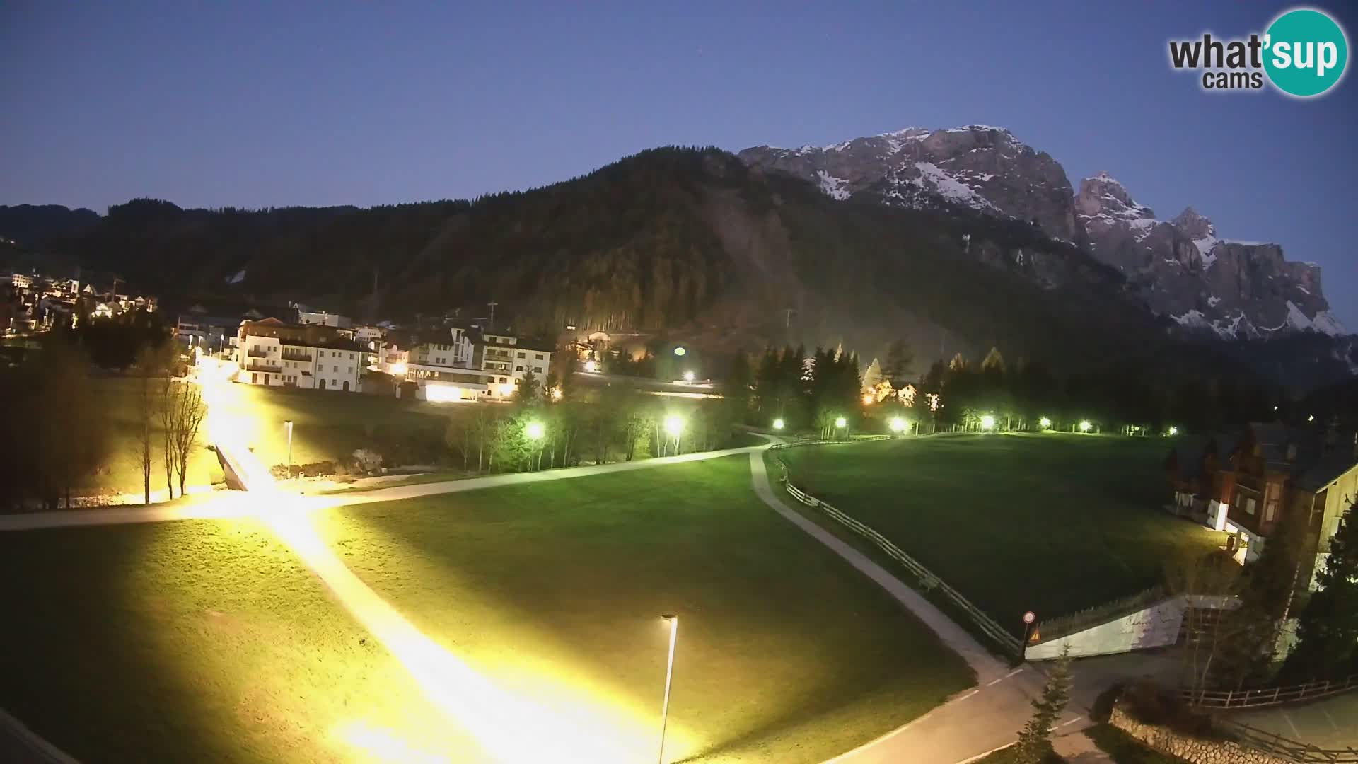 Webcam Corvara in Badia: Spectacular Views of the Sella Group