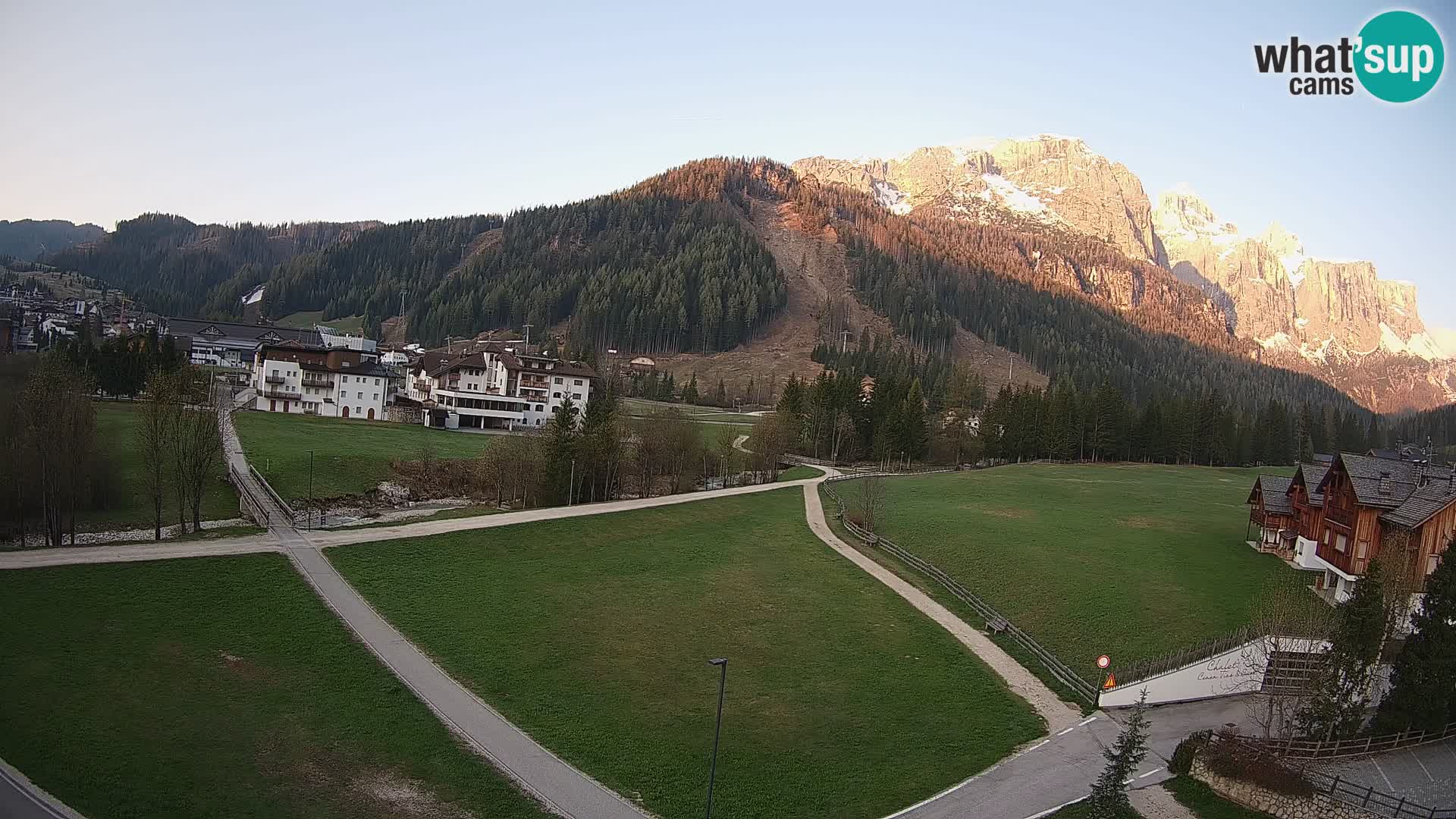 Camera en vivo Corvara | Vistas espectaculares del Grupo Sella