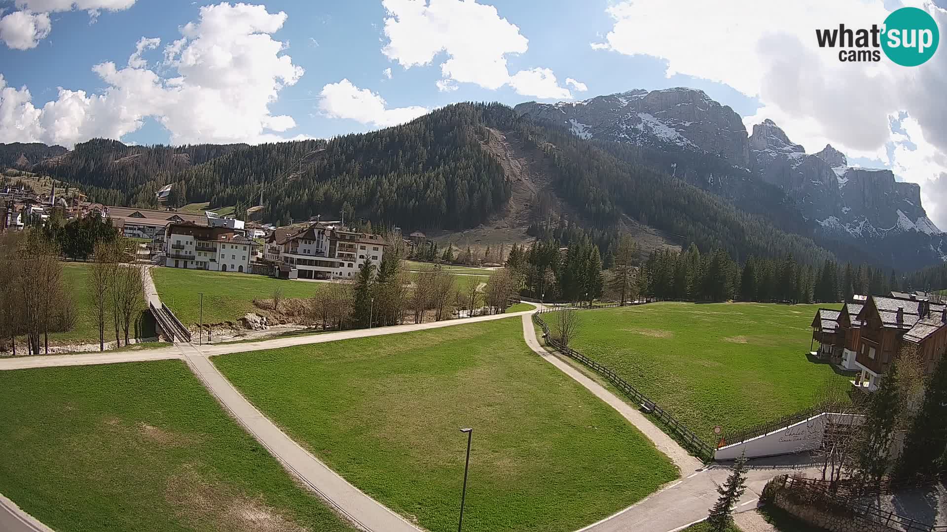 Camera en vivo Corvara | Vistas espectaculares del Grupo Sella