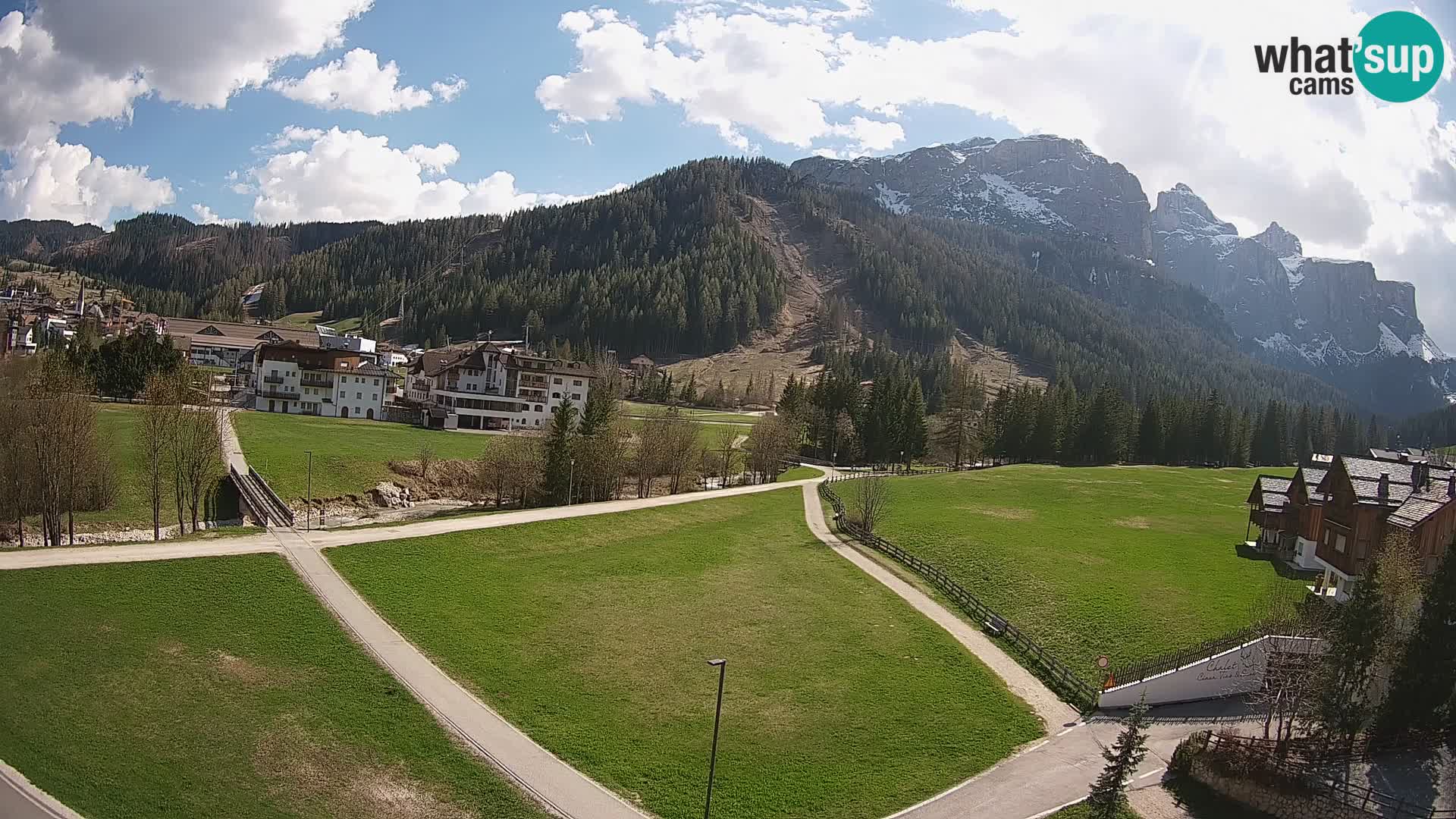 Camera en vivo Corvara | Vistas espectaculares del Grupo Sella