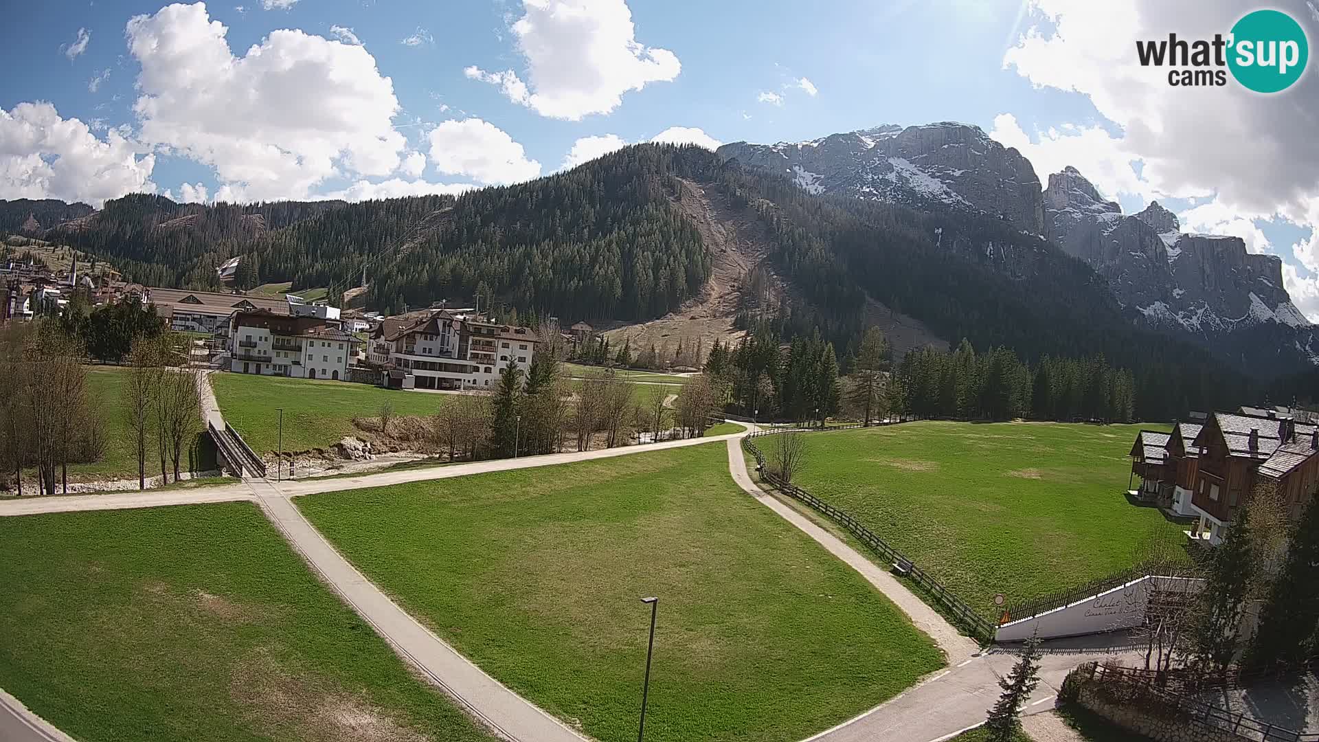 Camera en vivo Corvara | Vistas espectaculares del Grupo Sella