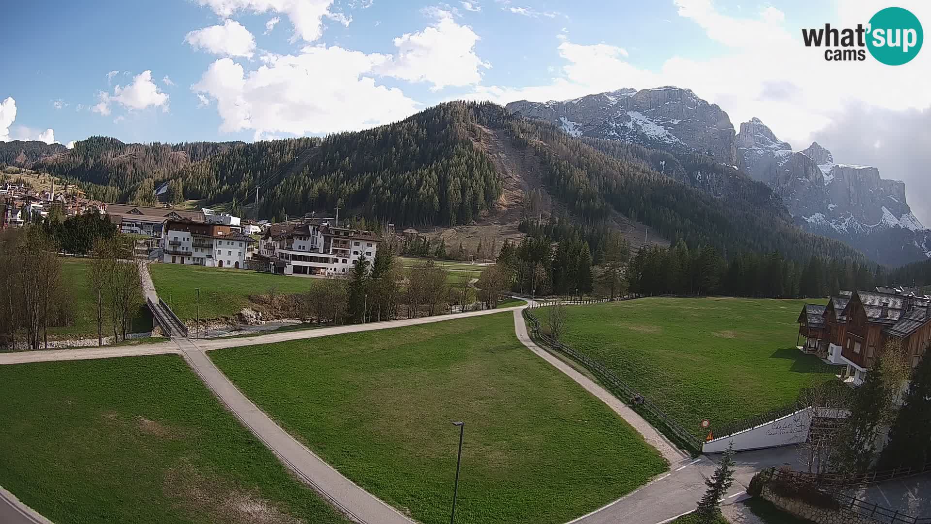 Camera en vivo Corvara | Vistas espectaculares del Grupo Sella