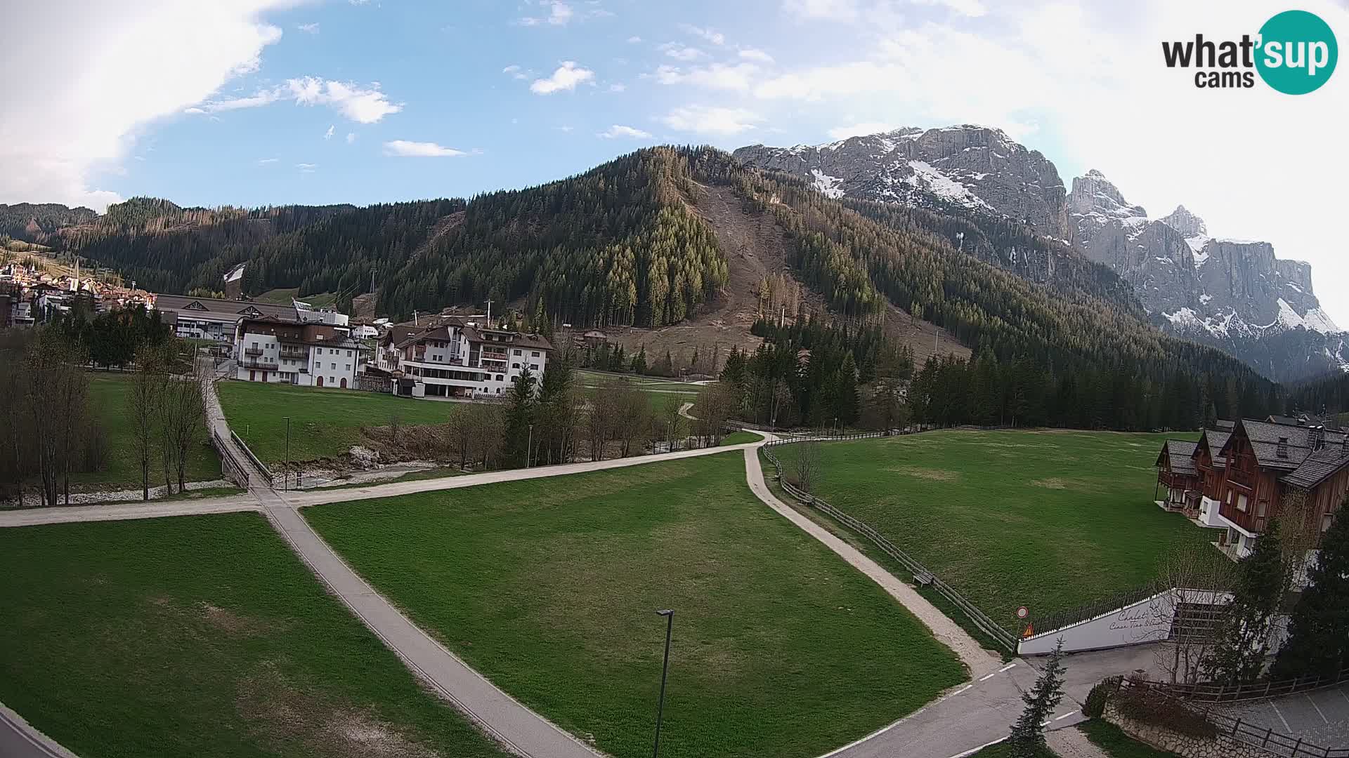 Camera en vivo Corvara | Vistas espectaculares del Grupo Sella