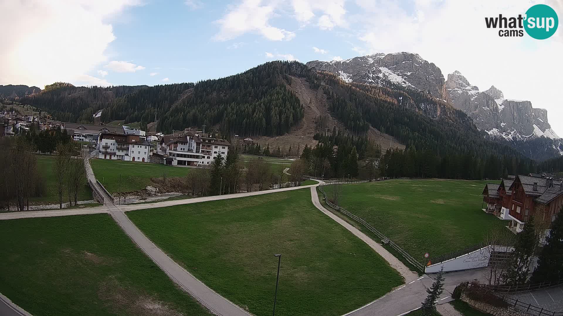 Corvara webcam | Spektakuläre Ausblicke auf die Sellagruppe