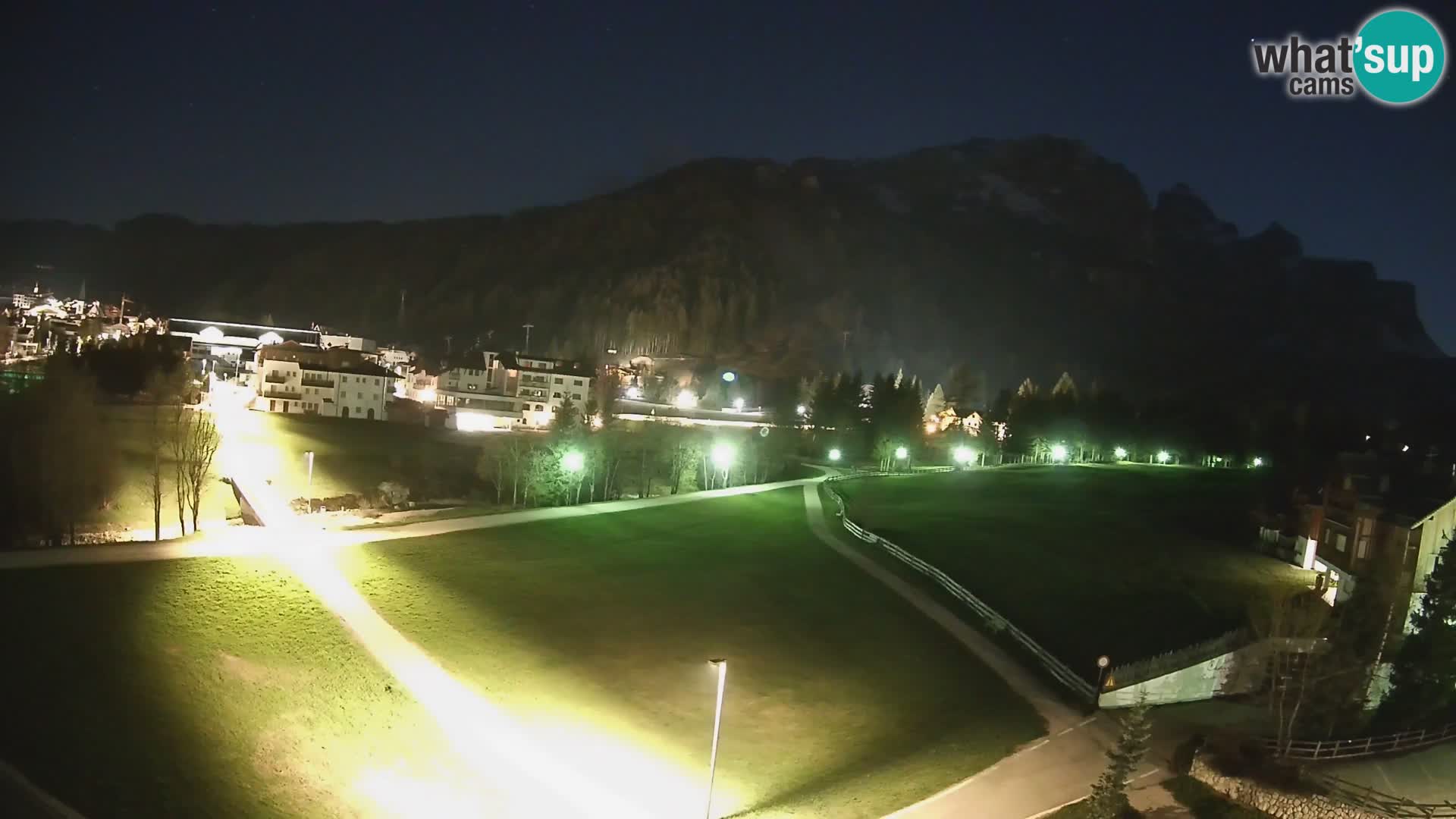 Webcam Corvara | Vista spettacolare Gruppo del Sella